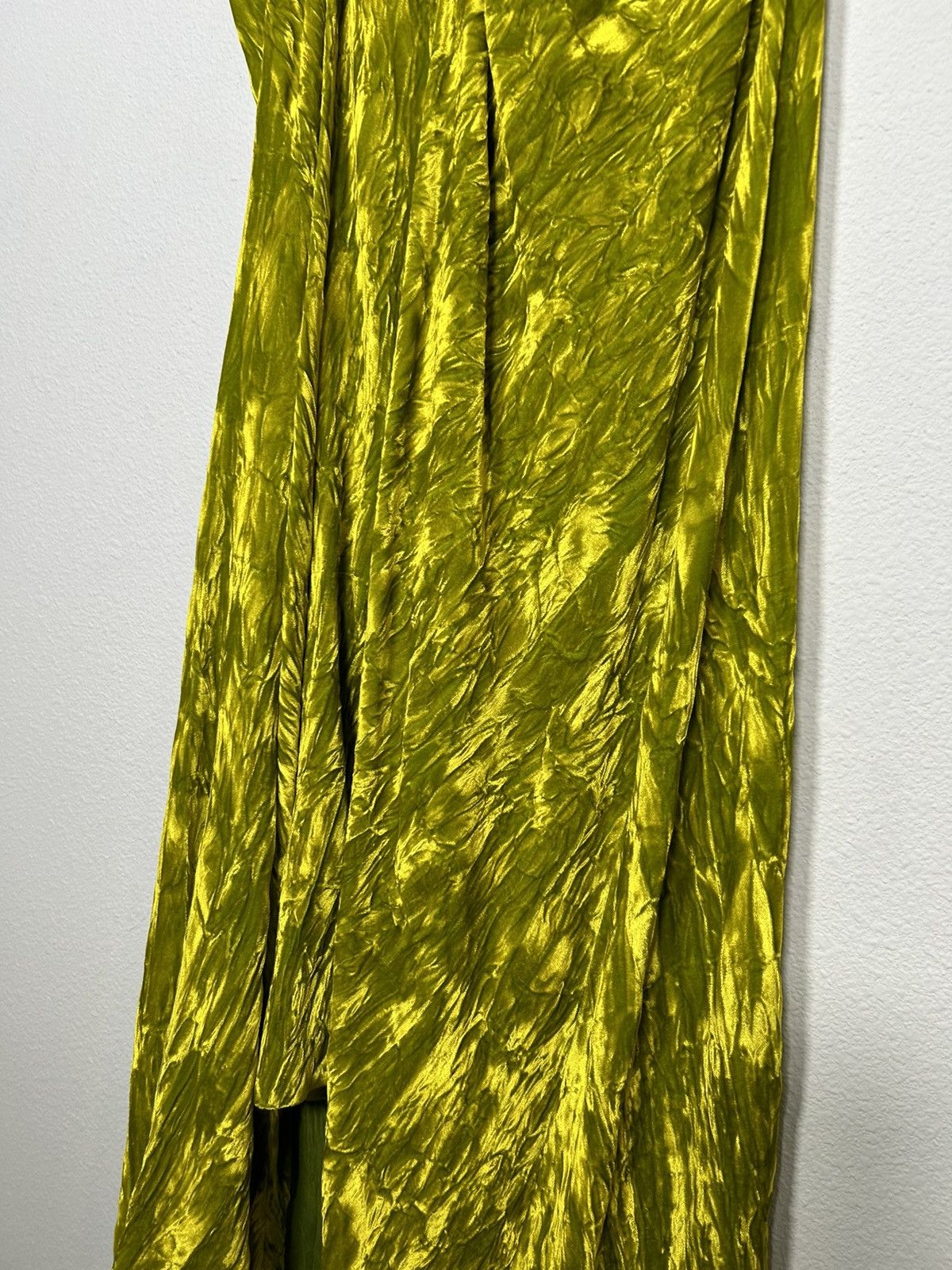 A.W.A.K.E. MODE AW23 Runway crushed velvet drape dress Size S / US 4 / IT 40 - 4 Thumbnail