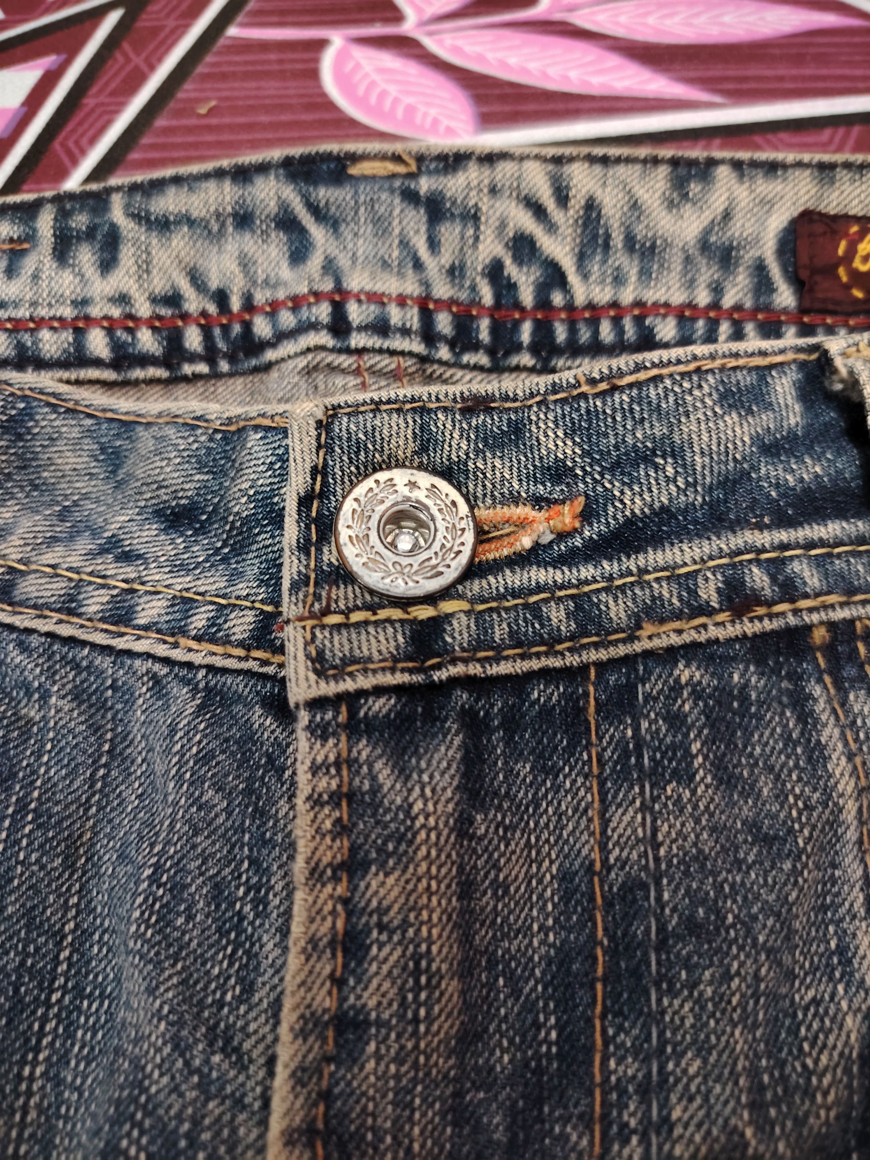 If Six Was Nine × Japanese Brand Japanese 90's Bootcut Brappers distressed denim flared jeans Size US 31 - 6 Thumbnail