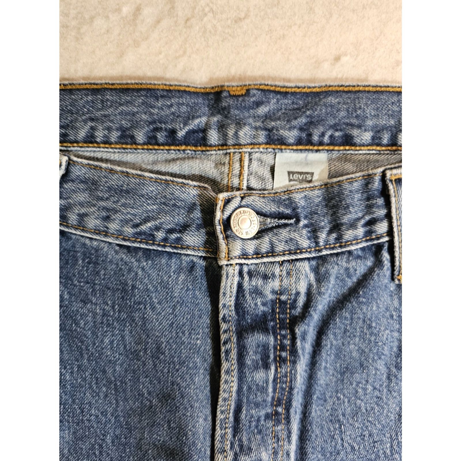 Levi's VINTAGE Levi's 501 XX Jeans Men Medium Blue 40x30 Denim Cotton 90s Style Regular Straight Distressed USA 5-Pocket Size US 40 / EU 56 - 4 Thumbnail