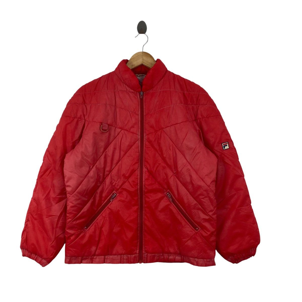 Fila Vintage FILA Puffer Jacket Quilted Spellout Logo Ski Style Size US M / EU 48-50 / 2 - 4 Thumbnail
