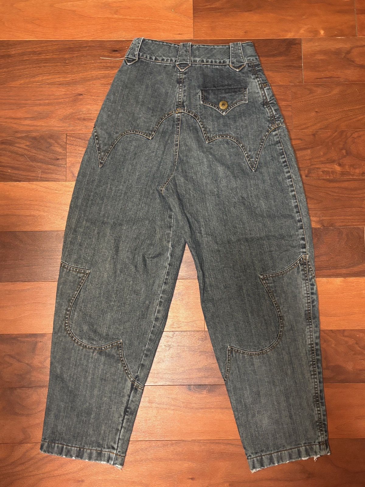 Vaquera Vaquera Rare High-Rise Balloon Denim Size 28" / US 6 / IT 42 - 2 Thumbnail