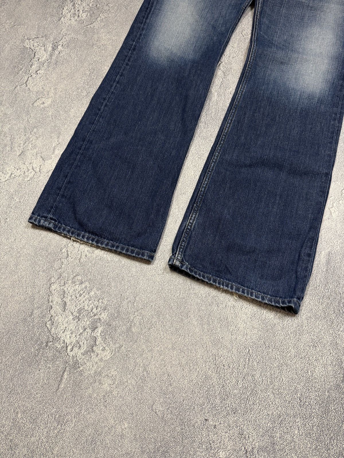 Diesel Y2K IfSixWasNine Style Vintage Diesel Flared Washed Pants Size US 32 / EU 48 - 4 Thumbnail