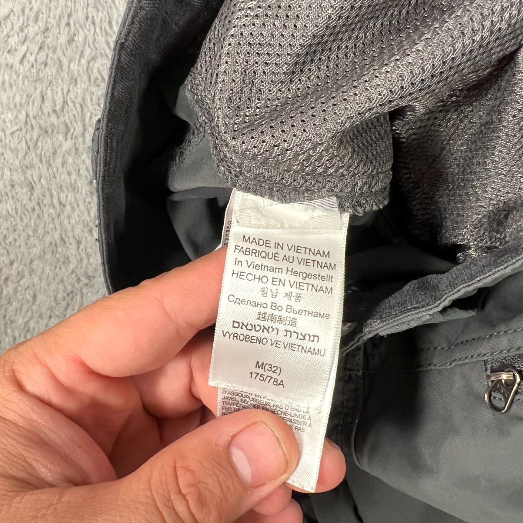 Marmot Marmot Gray Nylon Pants 30x30 Regular Fit 5-Pocket Straight Leg Hiking Mens Size US 30 / EU 46 - 7 Thumbnail