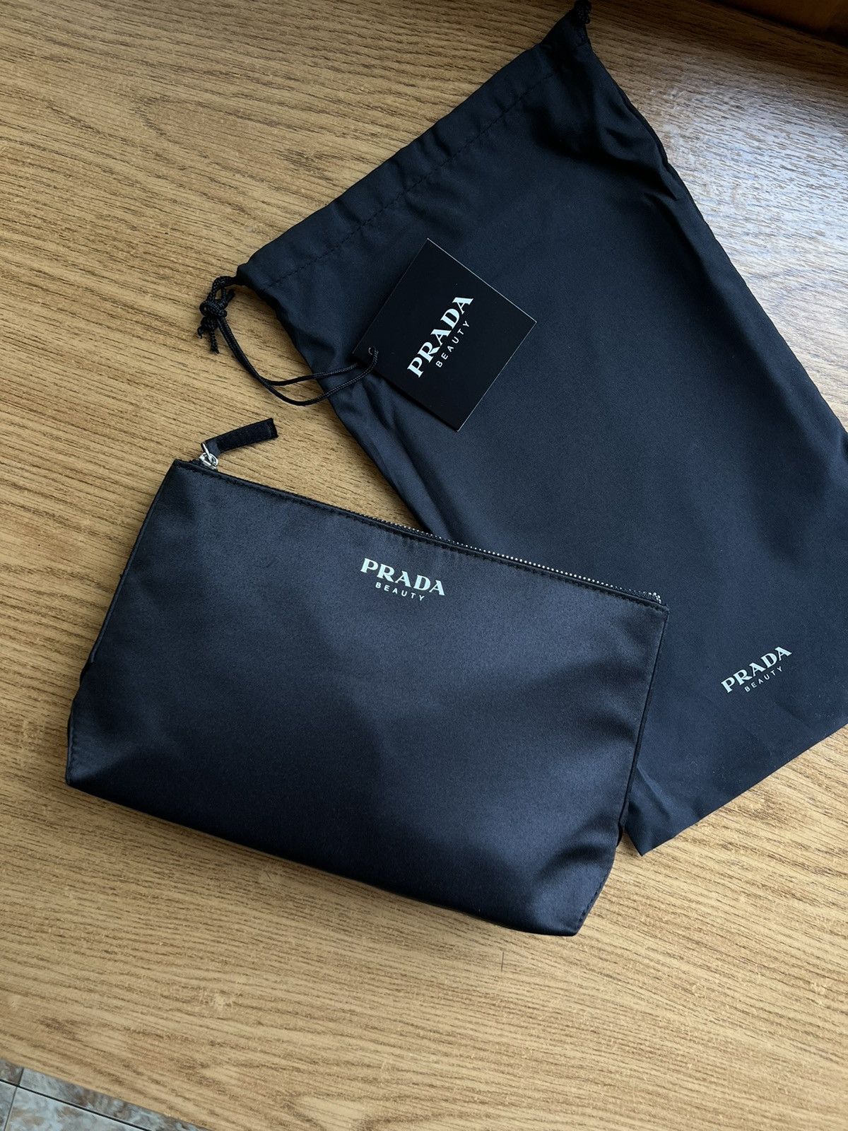 Prada beauty makeup outlet bag New