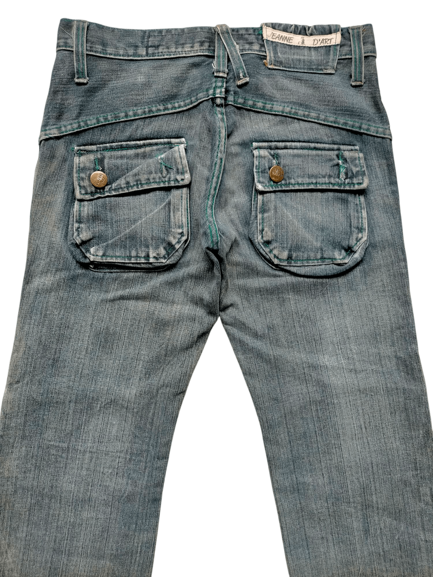 If Six Was Nine × Japanese Brand Flare Jeans De Art Bush Pants Boot Cut Denim Size US 32 / EU 48 - 9 Thumbnail