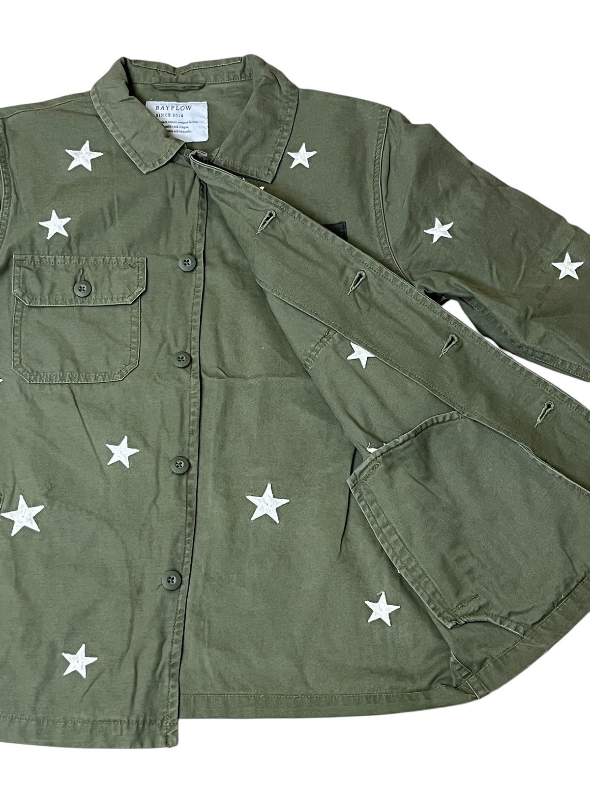 Japanese Brand ARMY🔥BAYFLOW FIELD OF SUNSHINE OG MILITARY STYLE JACKET Size US M / EU 48-50 / 2 - 3 Thumbnail