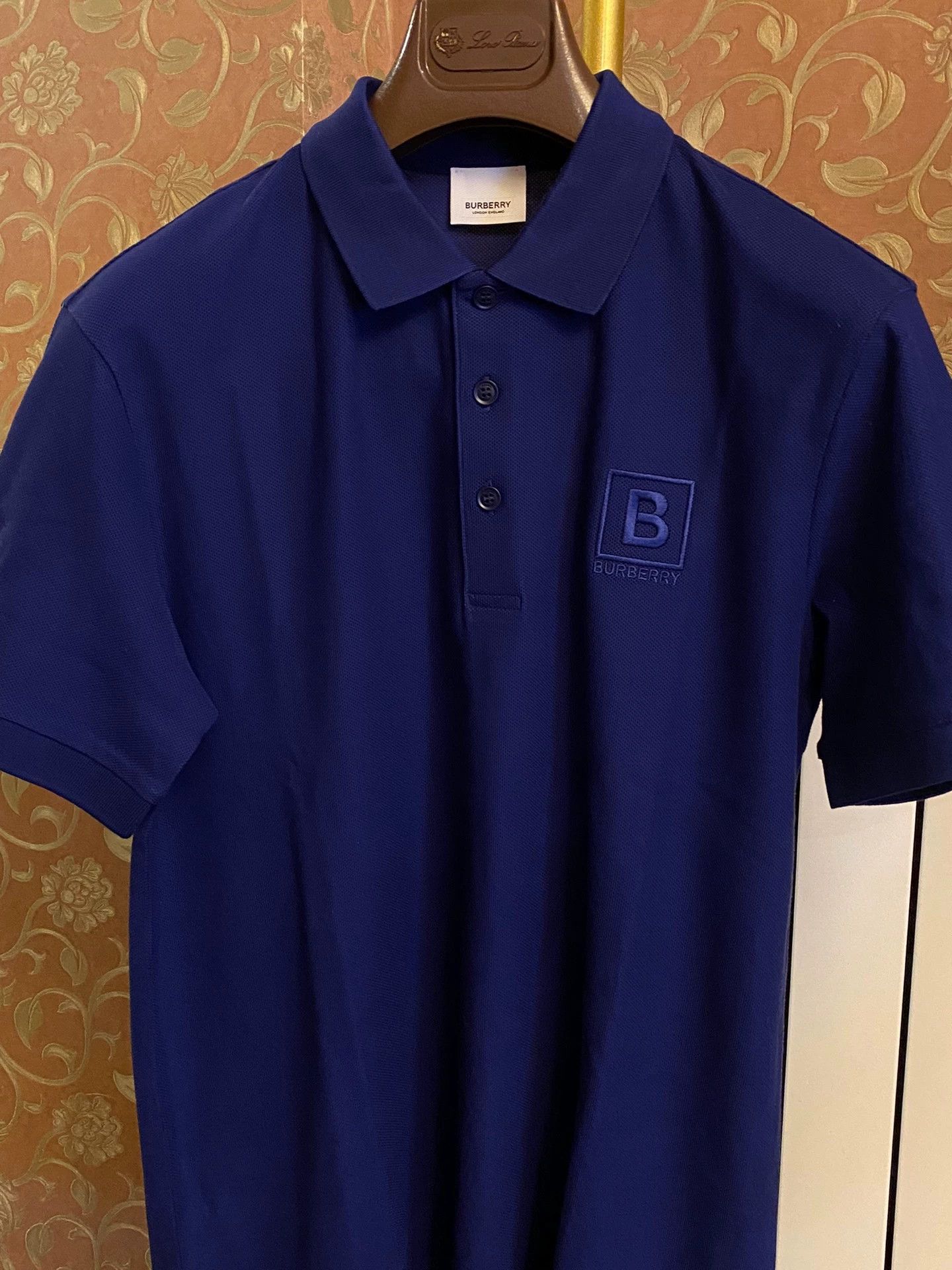 Burberry BURBERRY Deep Blue Polo Shirt M Size US M / EU 48-50 / 2 - 2 Thumbnail