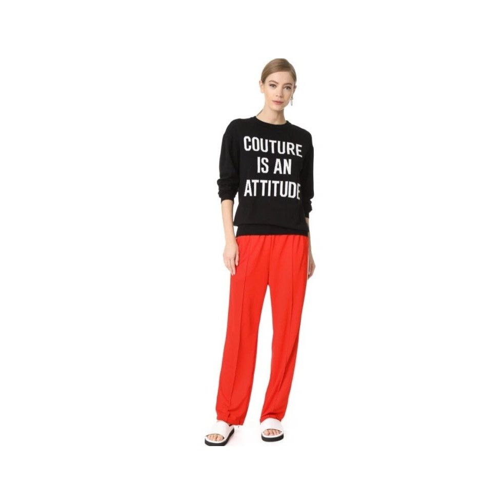 Moschino AW17 MOSCHINO COUTURE JEREMY SCOTT COUTURE WOOL SWEATER Size XXS / US 00 / IT 34 - 2 Thumbnail
