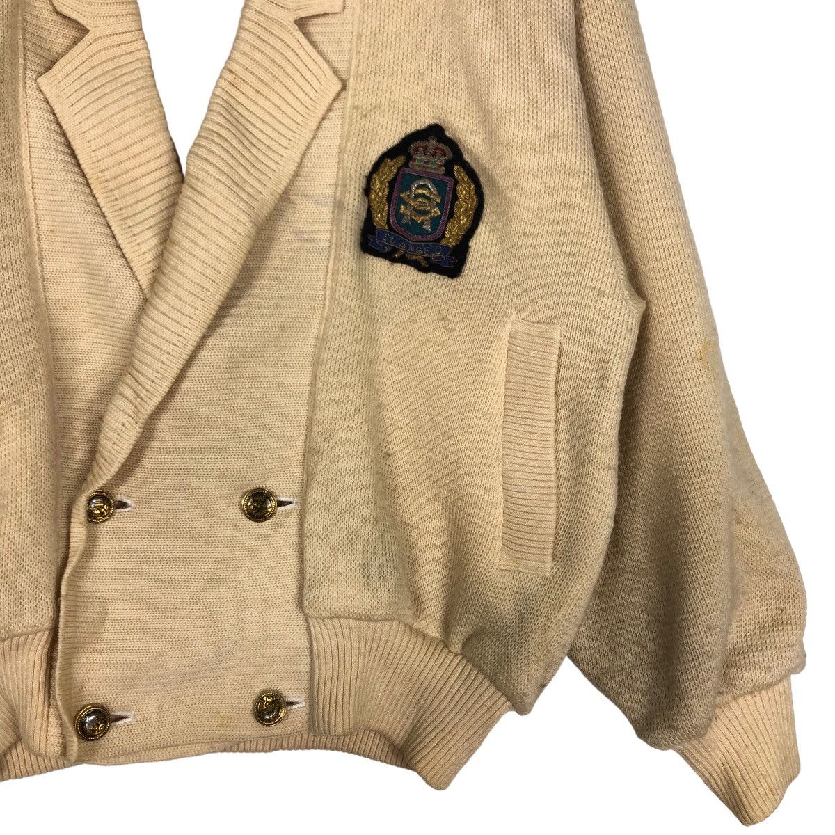 Japanese Brand 🔥Vtg Bomber Jacket Double Breast Angelo Japan Issey Miyake Size US M / EU 48-50 / 2 - 5 Thumbnail