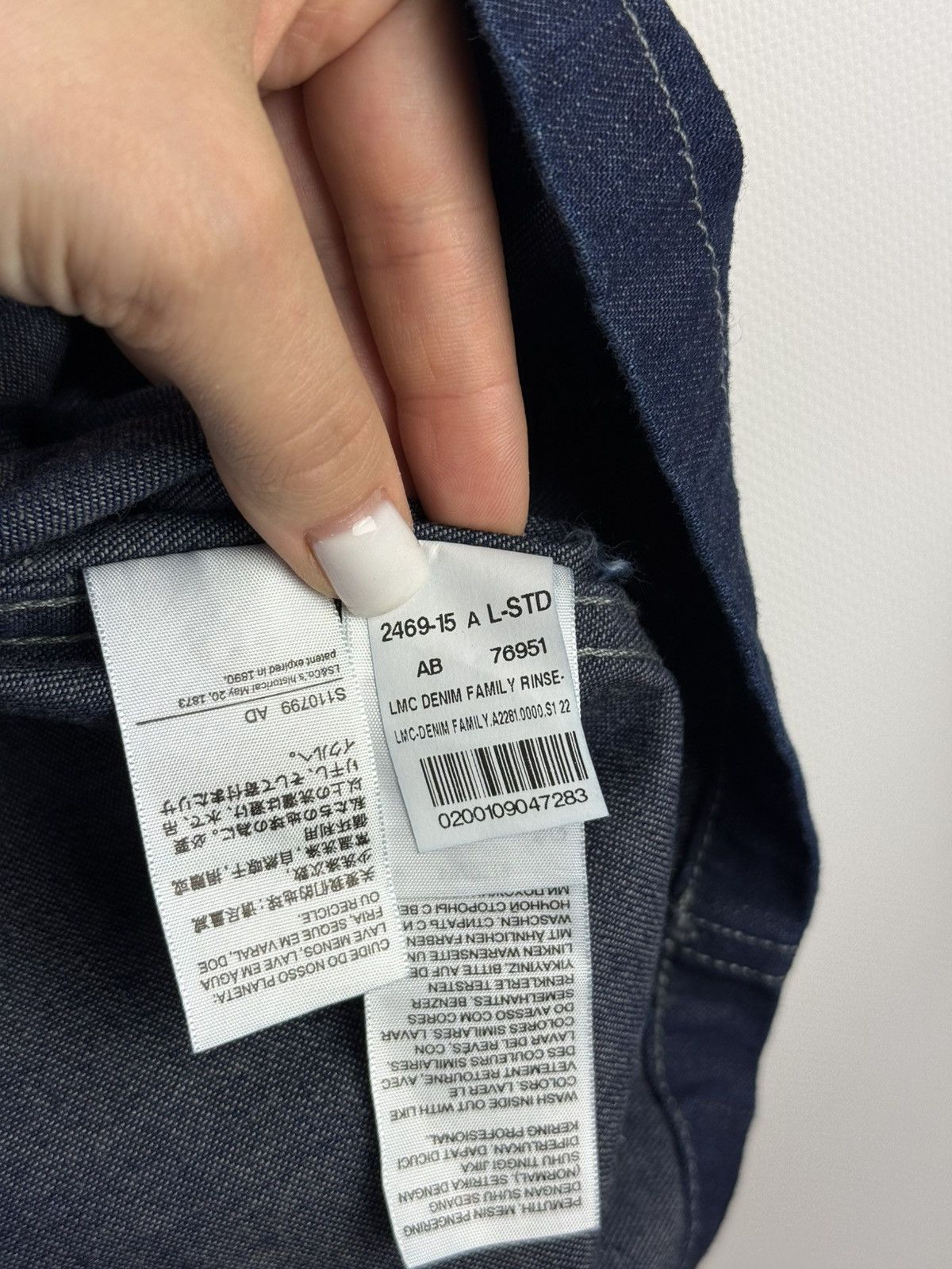 Levi's Made & Crafted LMC Levi’s Made & Crafted Denim Family Denim Shirt Chambray Size US L / EU 52-54 / 3 - 15 Thumbnail