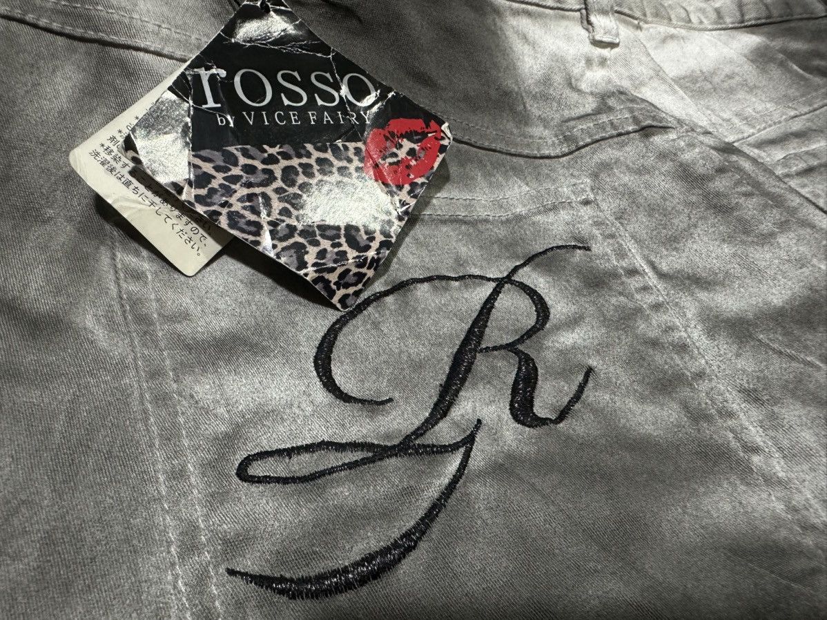 Tornado Mart 🔥Sick Y2K Rosso By Vice Fairy Smoke Clawmark Denim Vkel Size US 32 / EU 48 - 10 Thumbnail