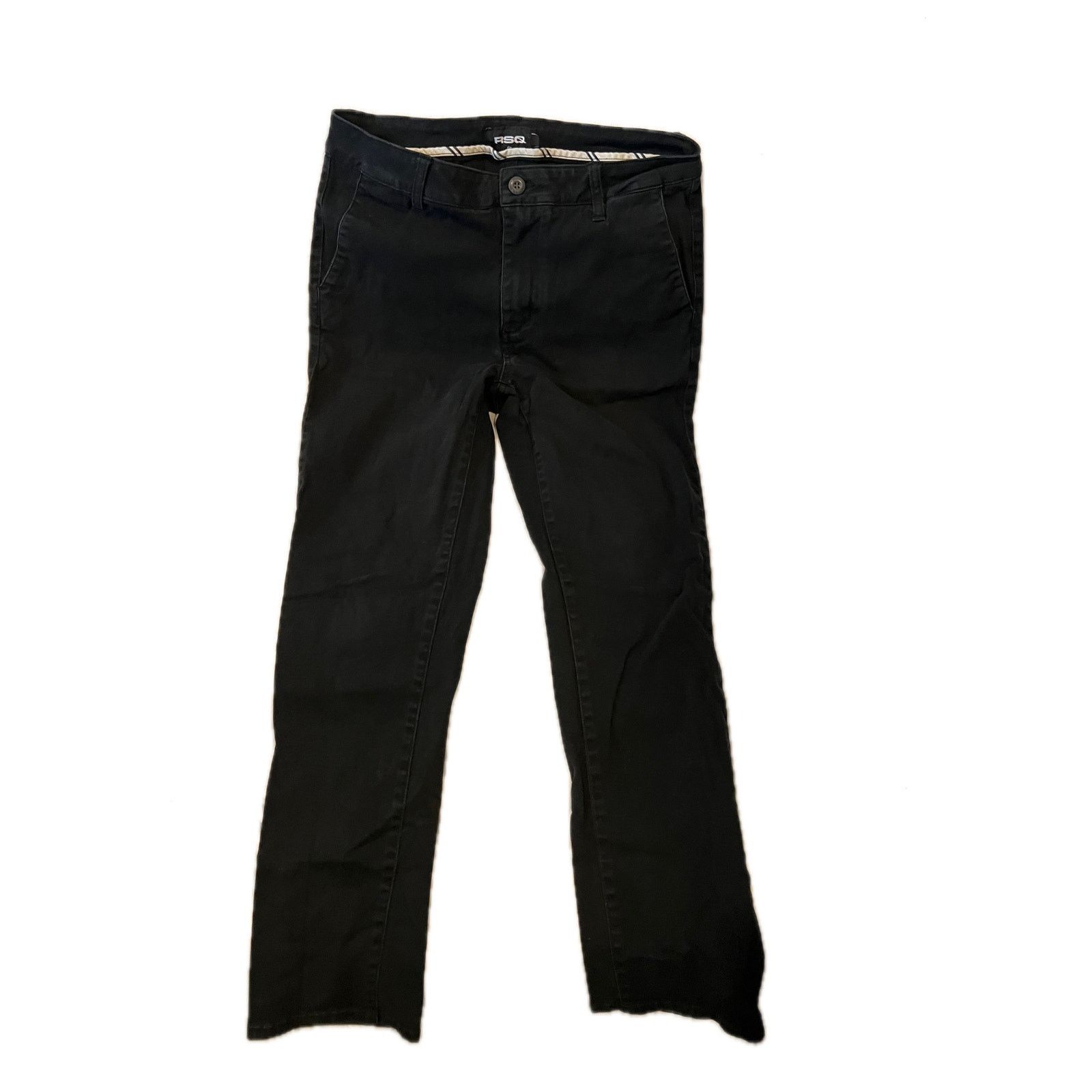 Rsq RSQ Slim Black Jeans Mens 31x30 Size US 31 - 1 Thumbnail