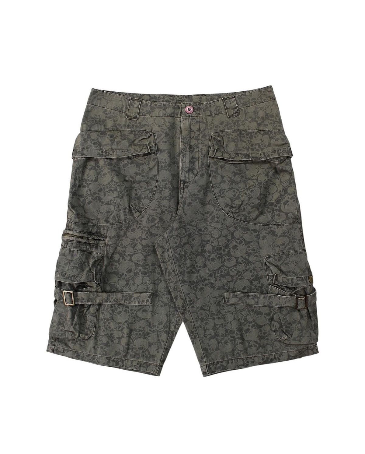 Neighborhood SS2006 NEIGHBORHOOD SKULL 6 POCKET CARGO SHORTS Size US 30 / EU 46 - 2 Thumbnail