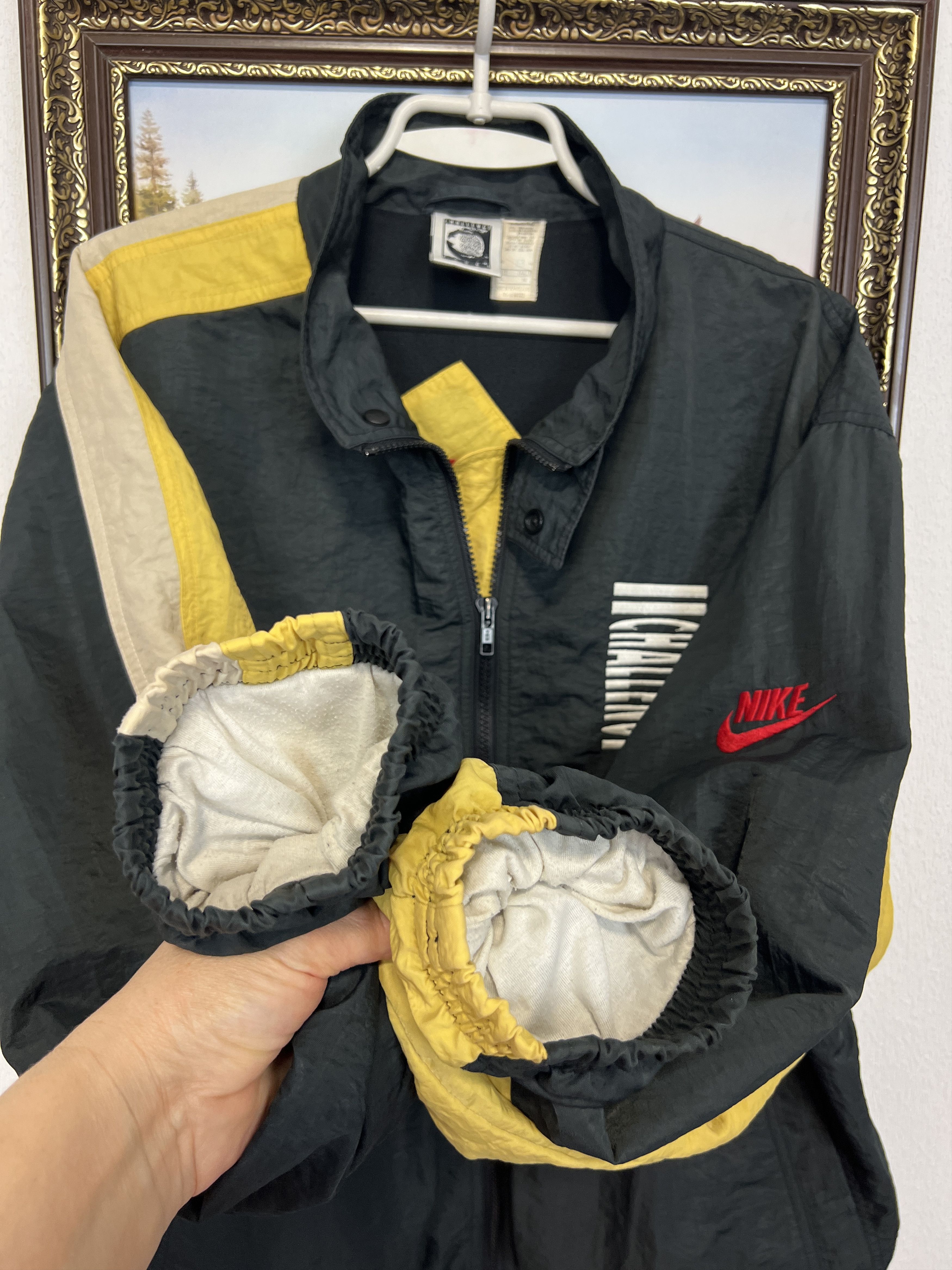 Nike Vintage Nike Challenge Court Andre Agassi Jacket Track Top Size US XL / EU 56 / 4 - 7 Thumbnail