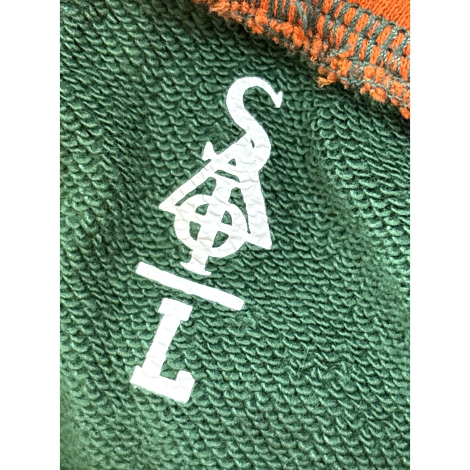 Vintage Sia Collective Track Pants Mens L Green Sweatpants Zip Pockets Ankles Broccoli Size US 33 - 5 Thumbnail