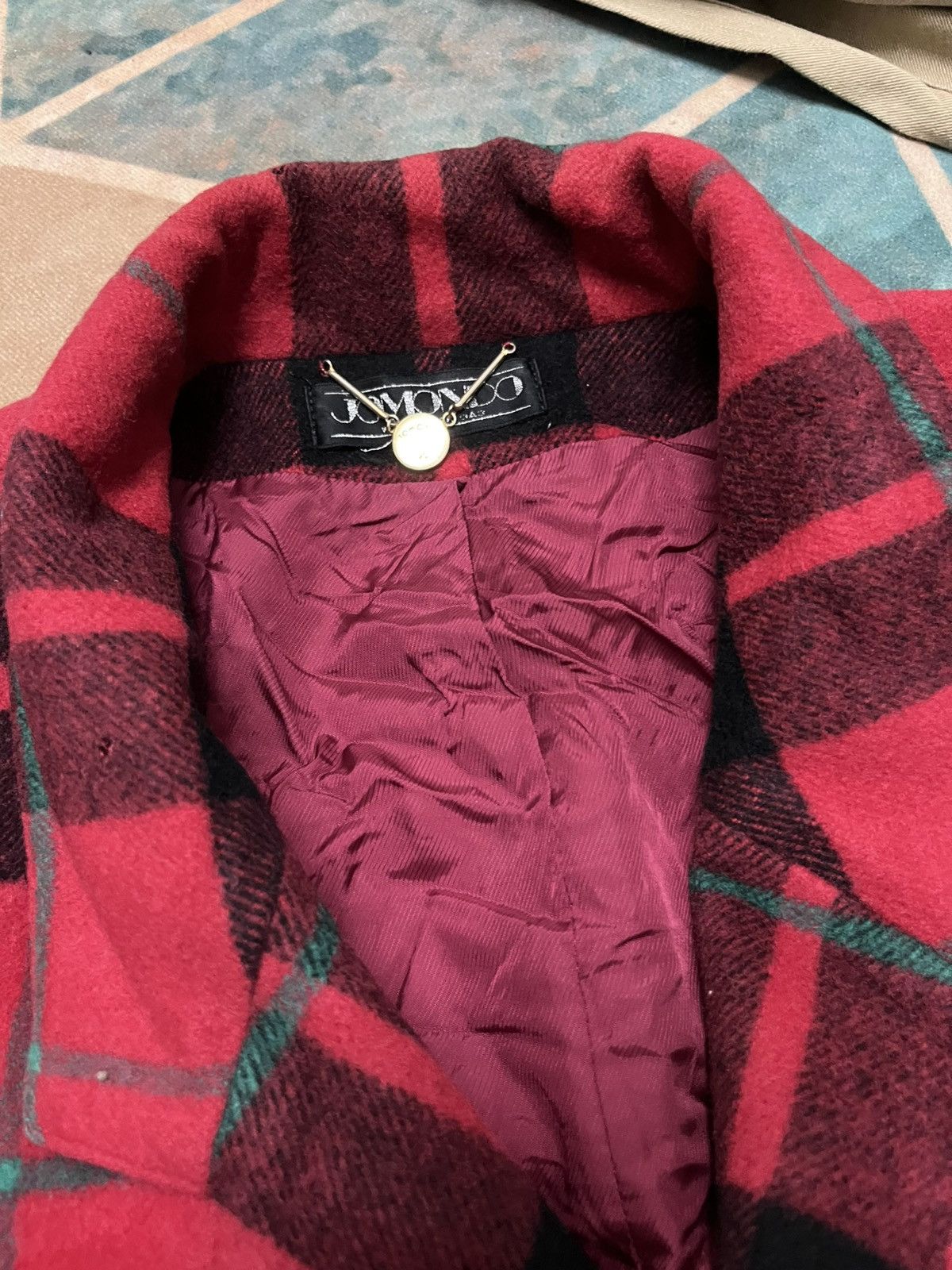 Seditionaries 💥Vintage JC MONDO Japanese Brand Tartan Wool Jackets Size US M / EU 48-50 / 2 - 4 Thumbnail