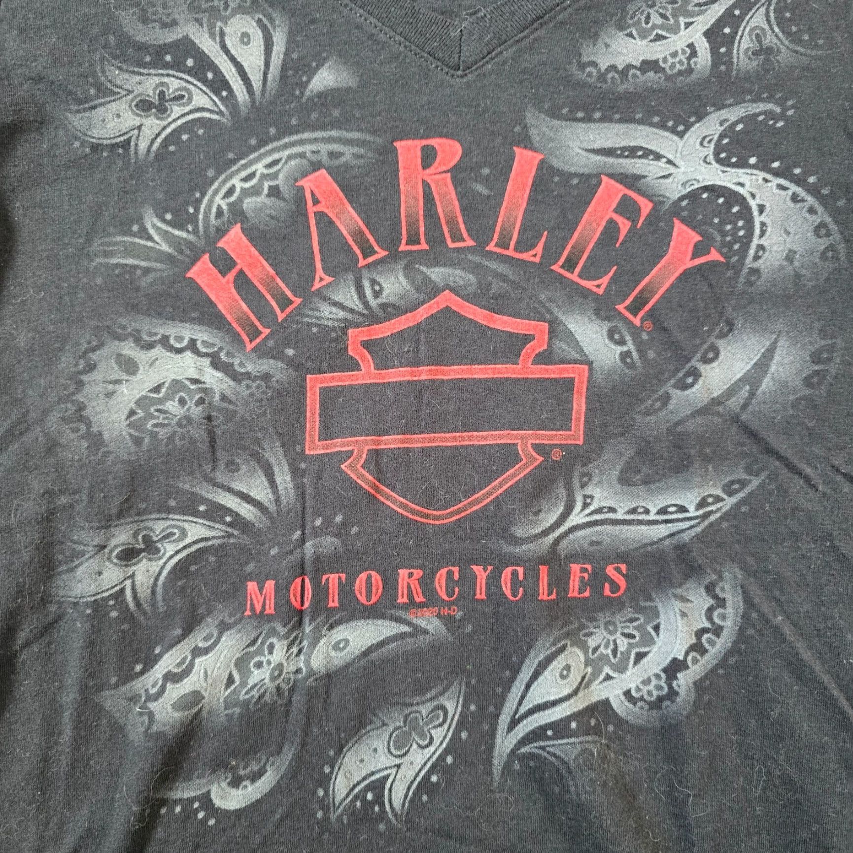 Harley Davidson Harley-Davidson Top Womens Size XS Black Red Alaska Logo Classic Fitted Basic Size XS / US 0-2 / IT 36-38 - 3 Thumbnail