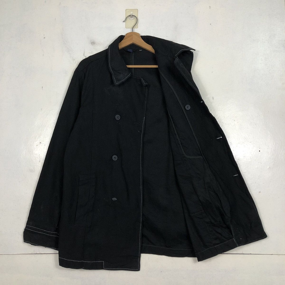 45rpm Vintage Chore Duck Canvas Work Jacket R Japan Made Size US L / EU 52-54 / 3 - 13 Thumbnail