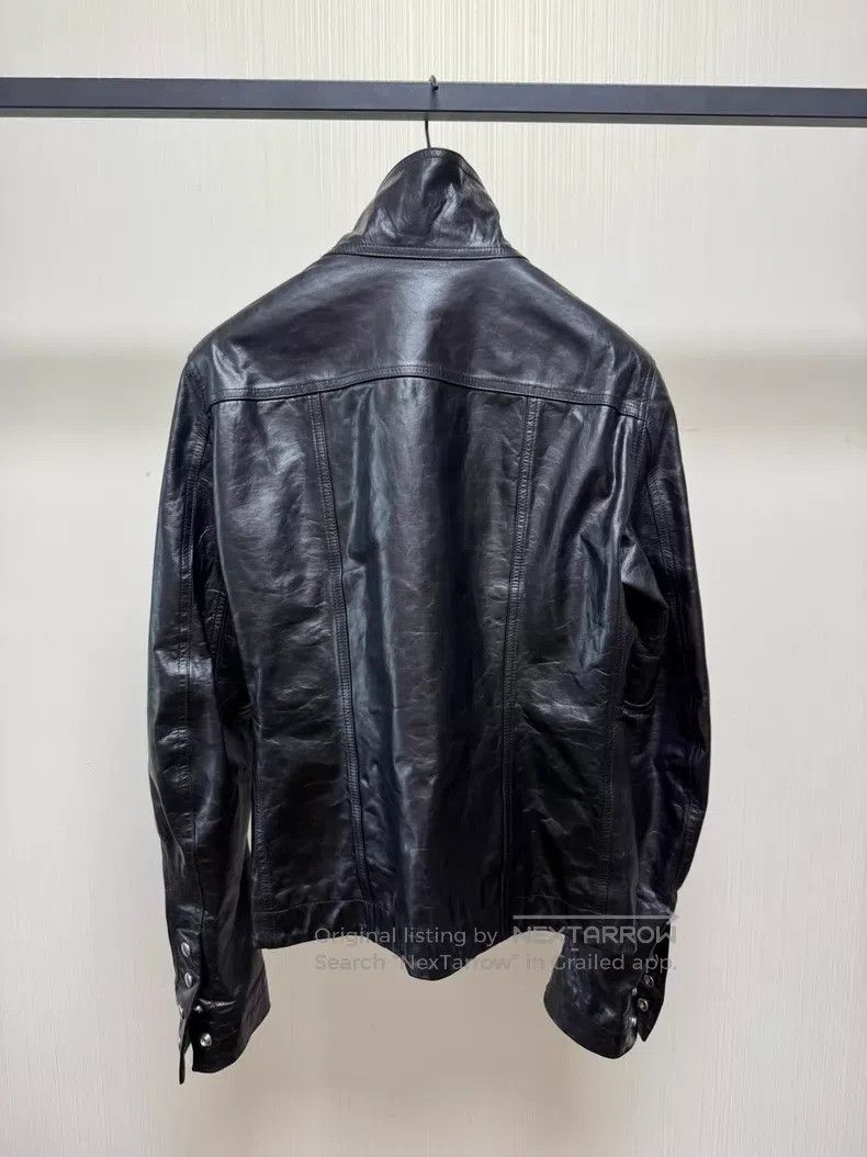 Rick Owens RICK OWENS Zip-up Leather Jacket Size US M / EU 48-50 / 2 - 2 Thumbnail
