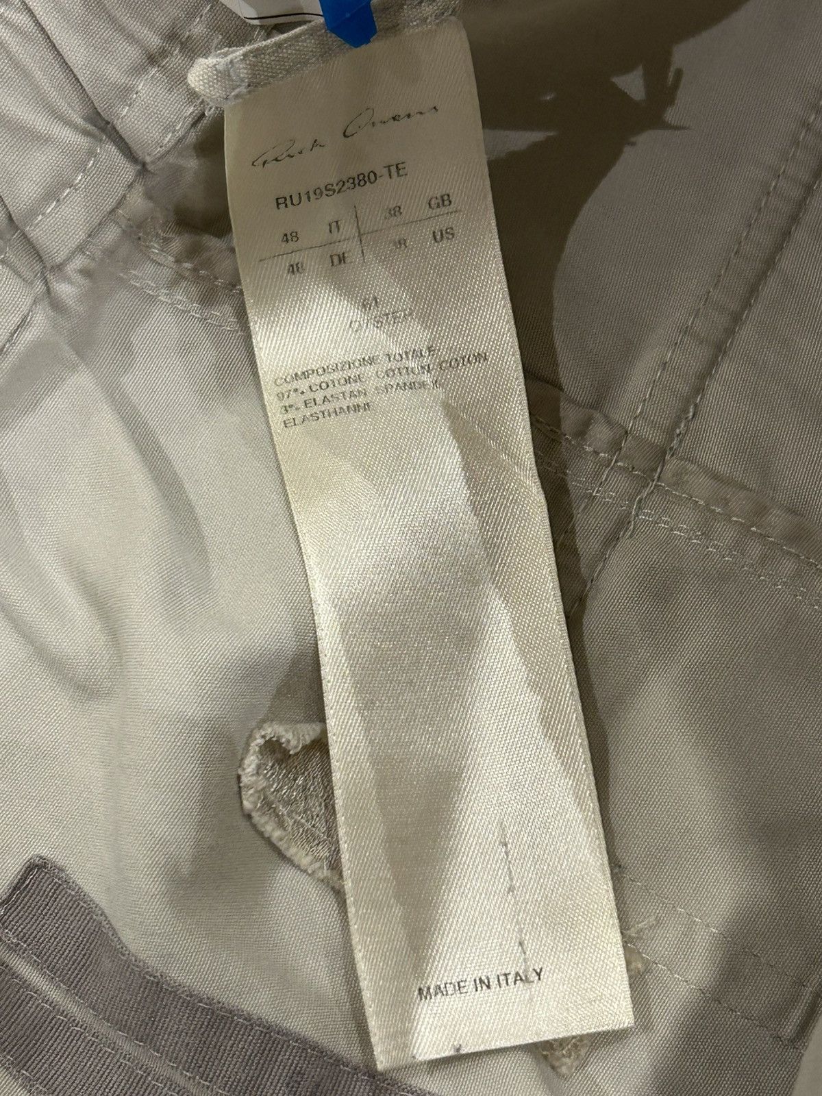 Rick Owens Rick Owens Drop Crotch Trousers Khaki Size US 30 / EU 46 - 7 Thumbnail