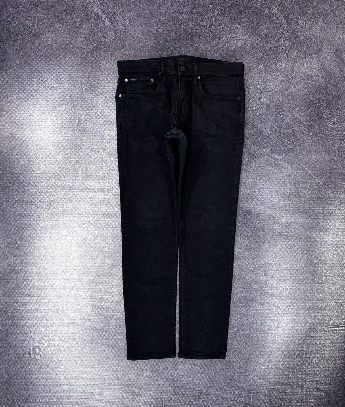 Polo Ralph Lauren Polo Ralph Lauren Men’s Sullivan Slim Black Denim Jeans Size US 31 - 1 Thumbnail