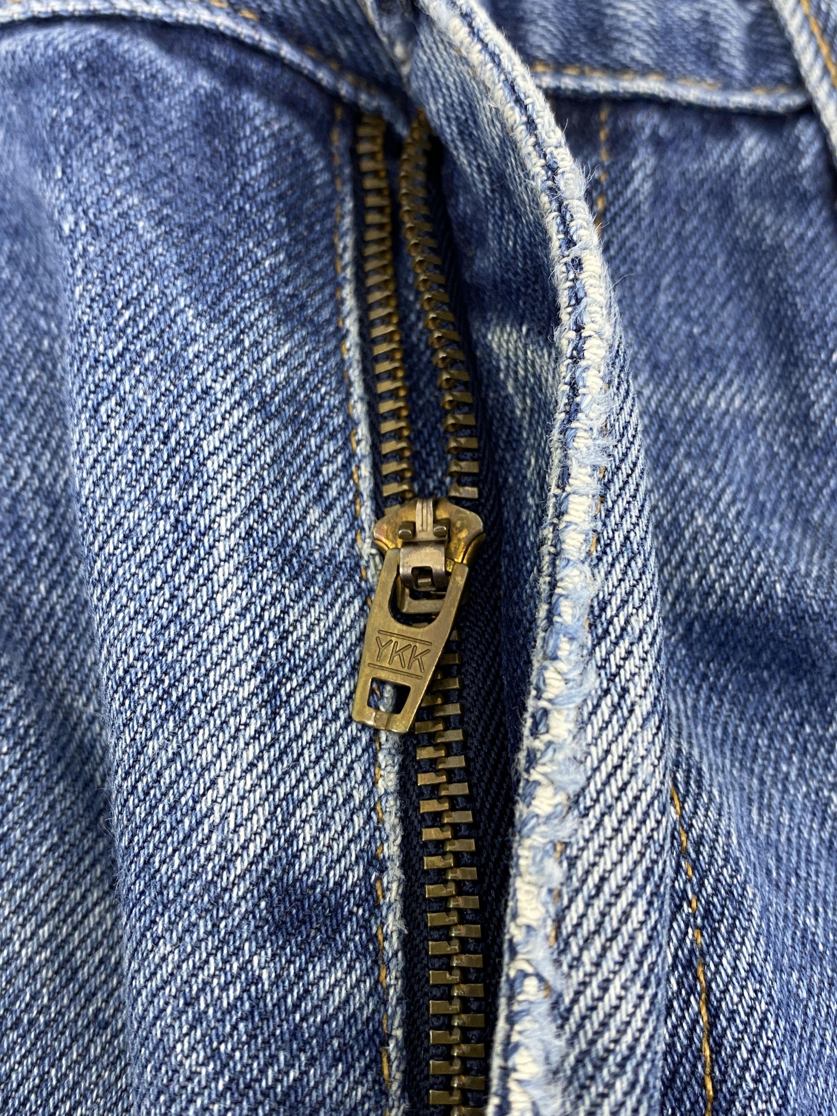 Levi's Vintage 90s Levis 550 Relaxed Fit Faded Blue Jeans DP2716 Size US 32 / EU 48 - 15 Thumbnail