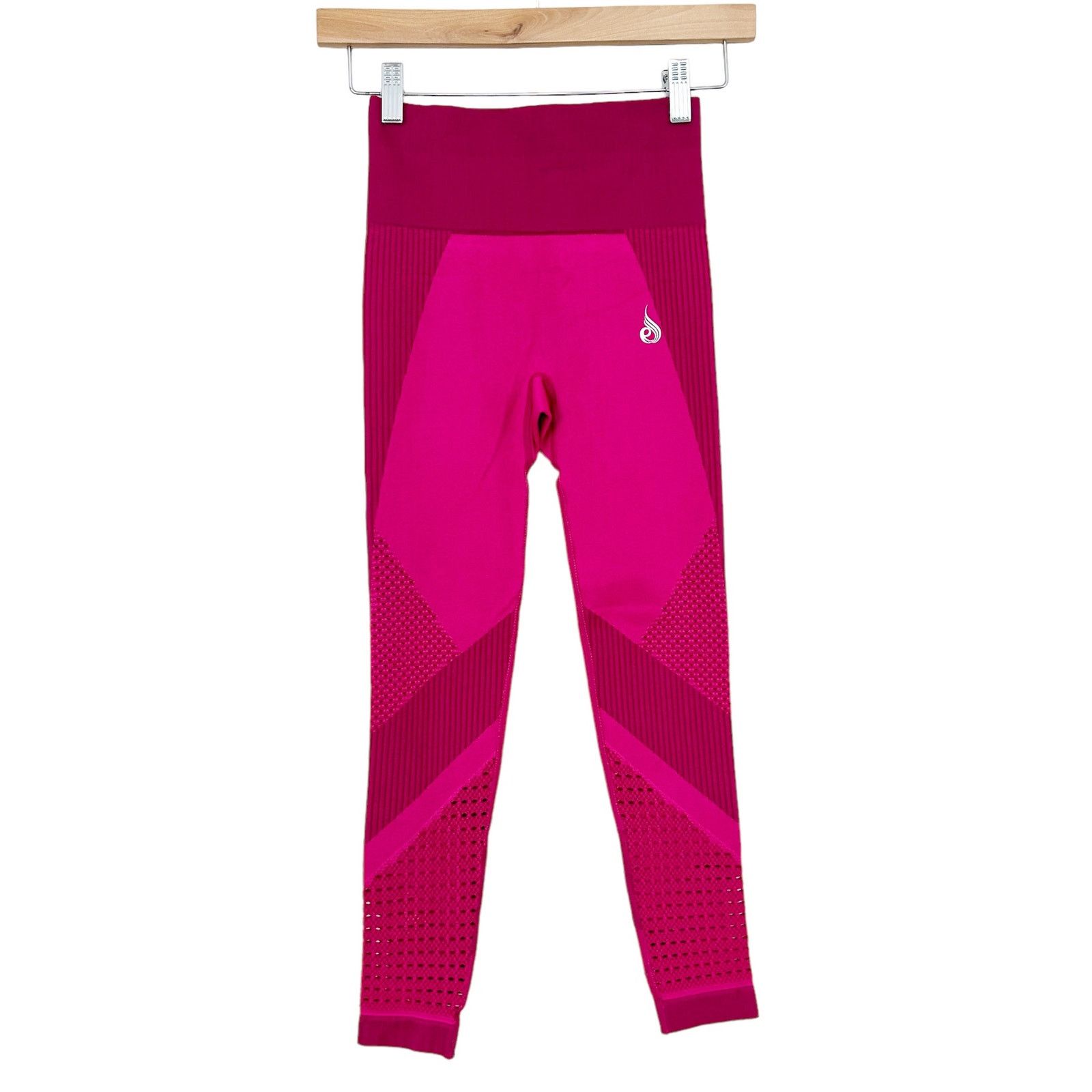 Other Ryderwear Pink Seamless Leggings Size 24" / US 00 / IT 34 - 2 Thumbnail