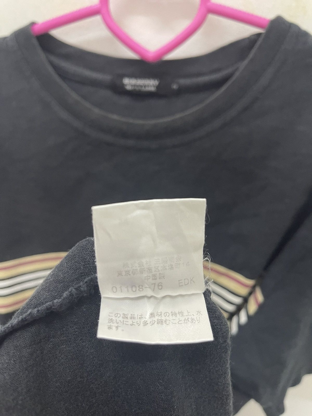 Burberry Rare Vintage BURBERRY Black Label Size US M / EU 48-50 / 2 - 6 Thumbnail