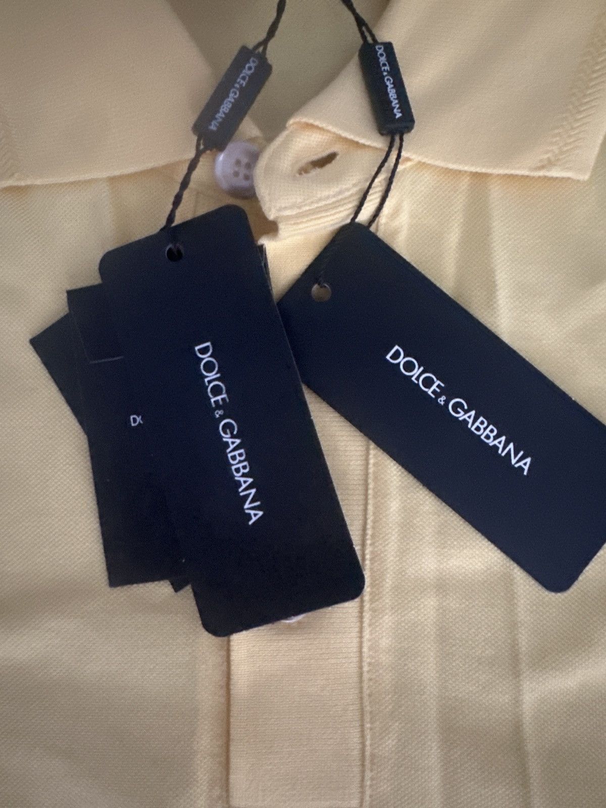 Dolce & Gabbana dolce gabana yellow polo Tshirt Size US M / EU 48-50 / 2 - 1 Thumbnail