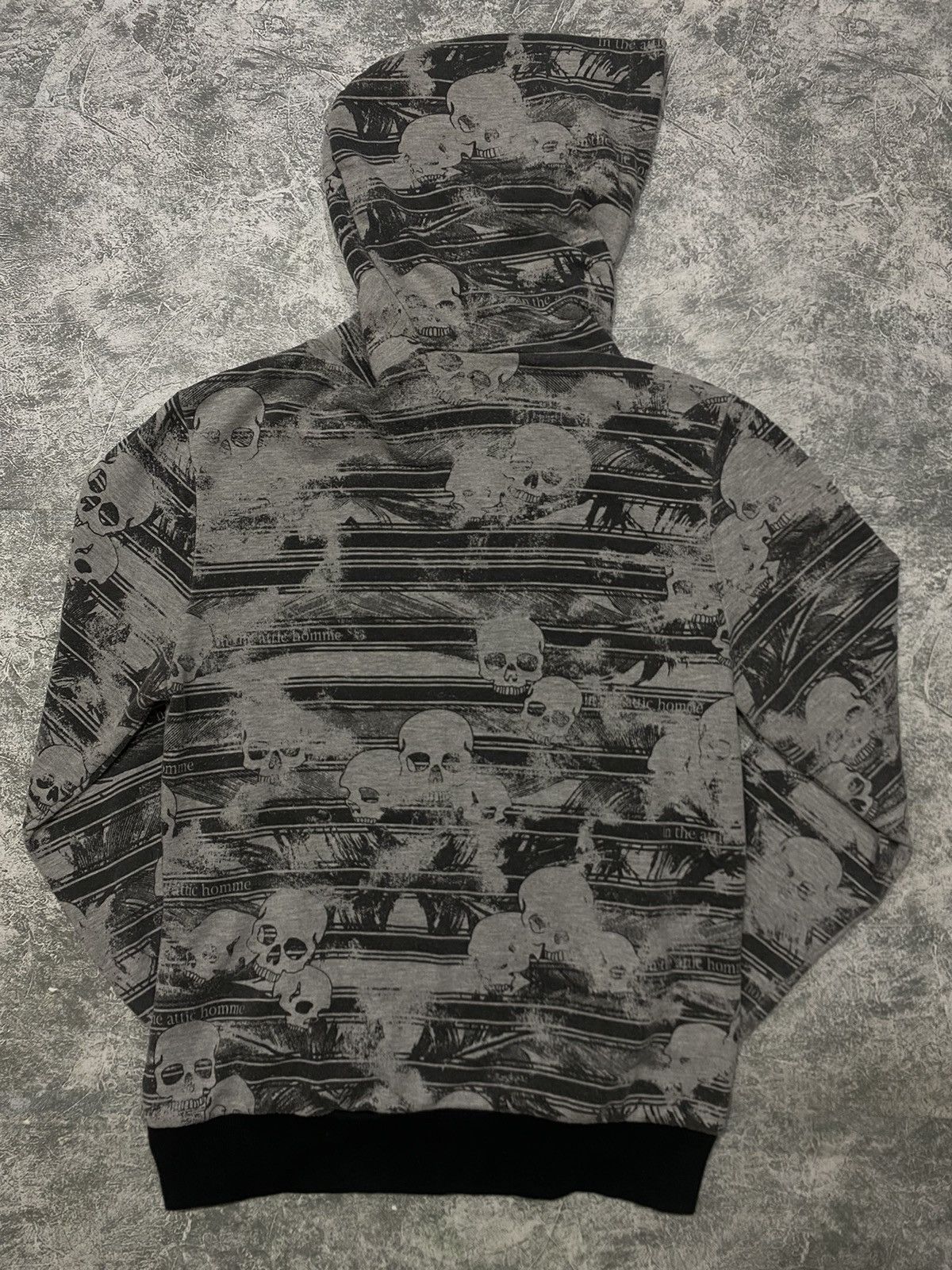 Hysteric Glamour 2000's In The Attic Homme Skull Full Print Hoodie Size US M / EU 48-50 / 2 - 2 Thumbnail