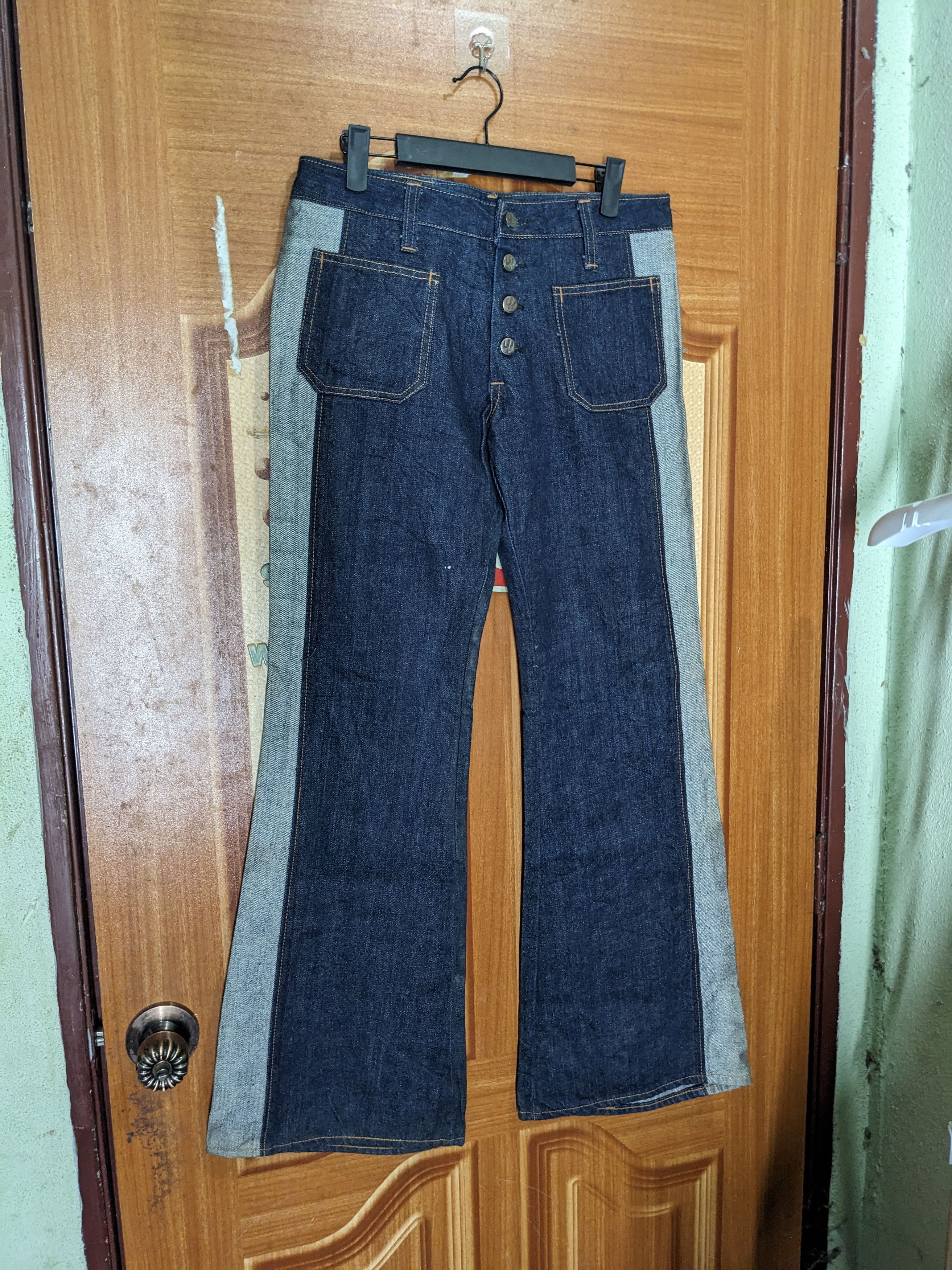Denime Cactus Jeans Vintage Flare Denim Size 31" - 1 Thumbnail