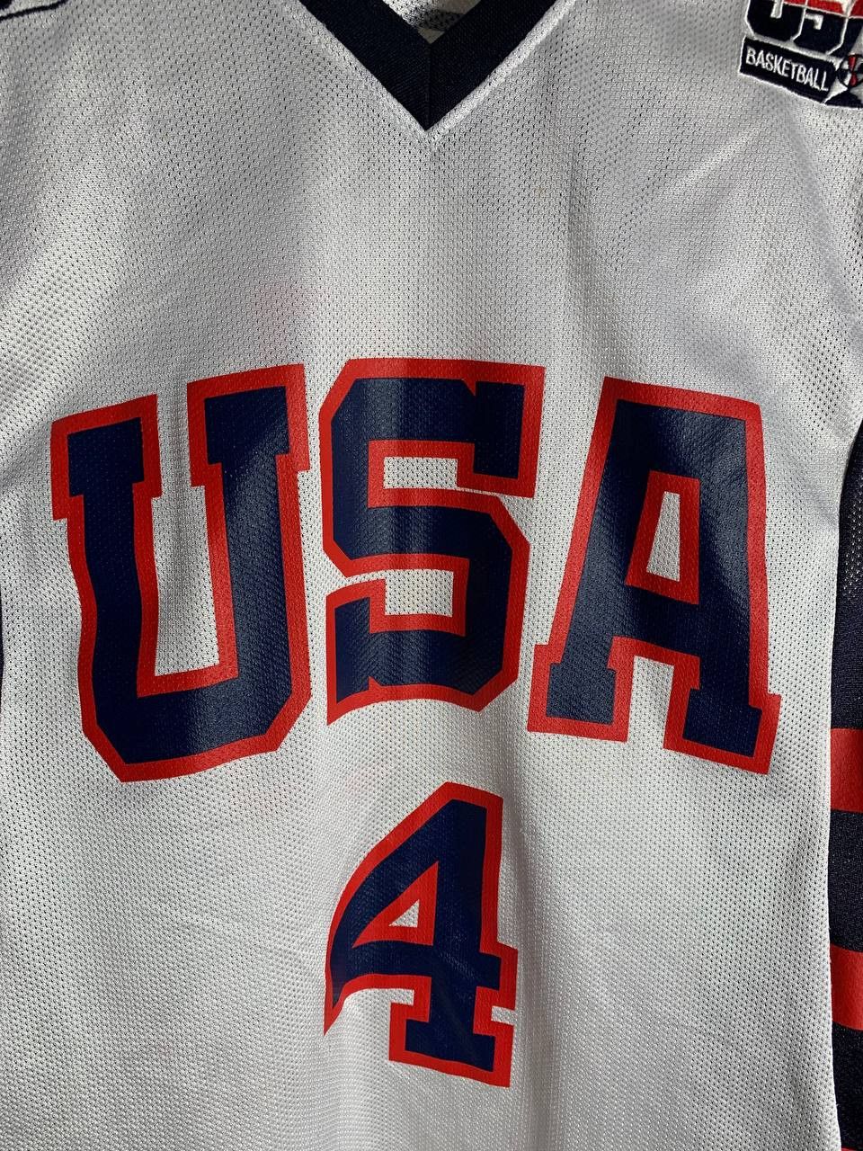 Reebok Vintage Reebok USA Basketball NBA Retro Jersey Y2K 90s Size US S / EU 44-46 / 1 - 3 Thumbnail