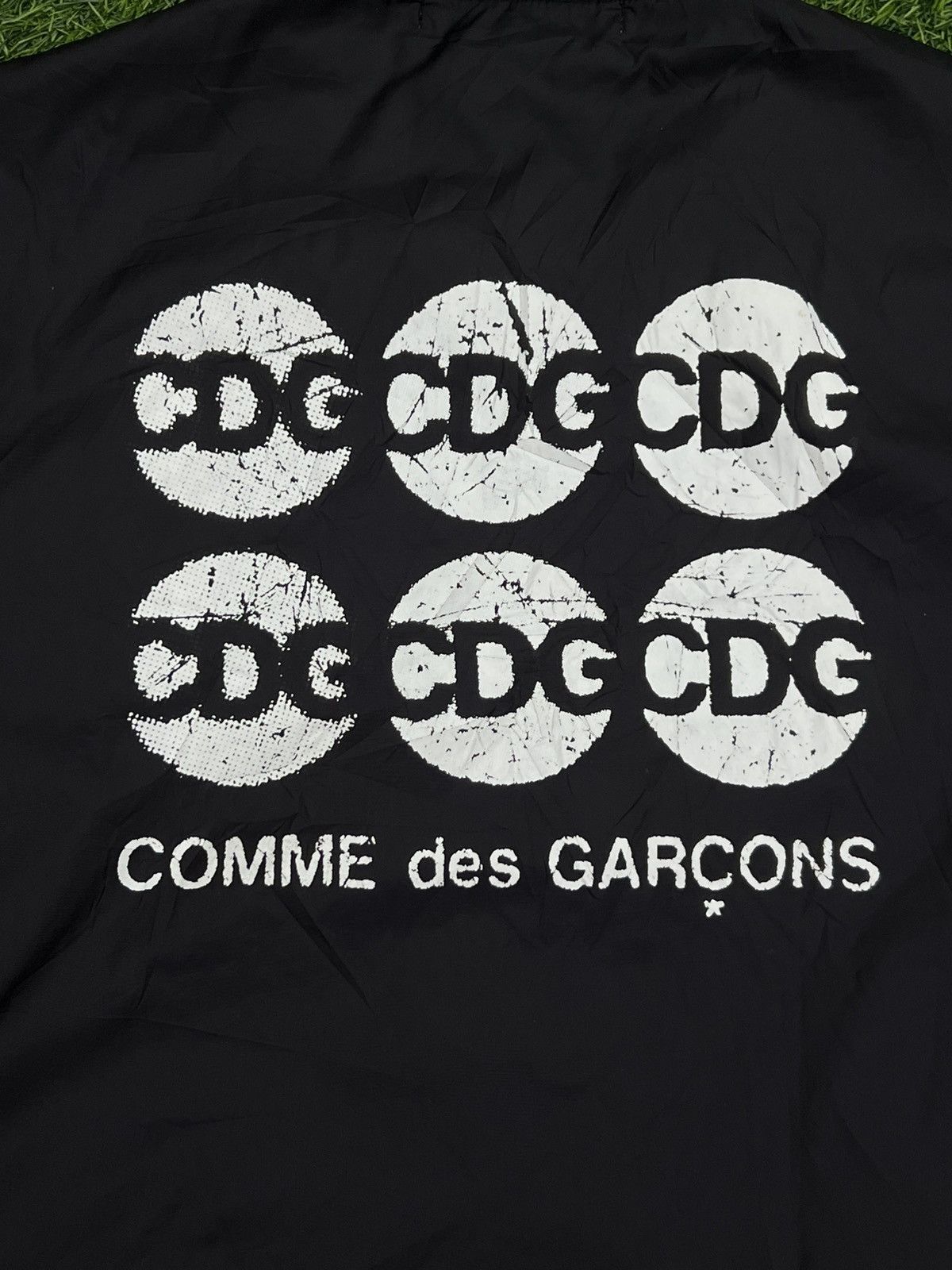 Comme des Garcons Comme des Garçons Polka Dot Circle Logo Coach Jacket Size US M / EU 48-50 / 2 - 5 Thumbnail