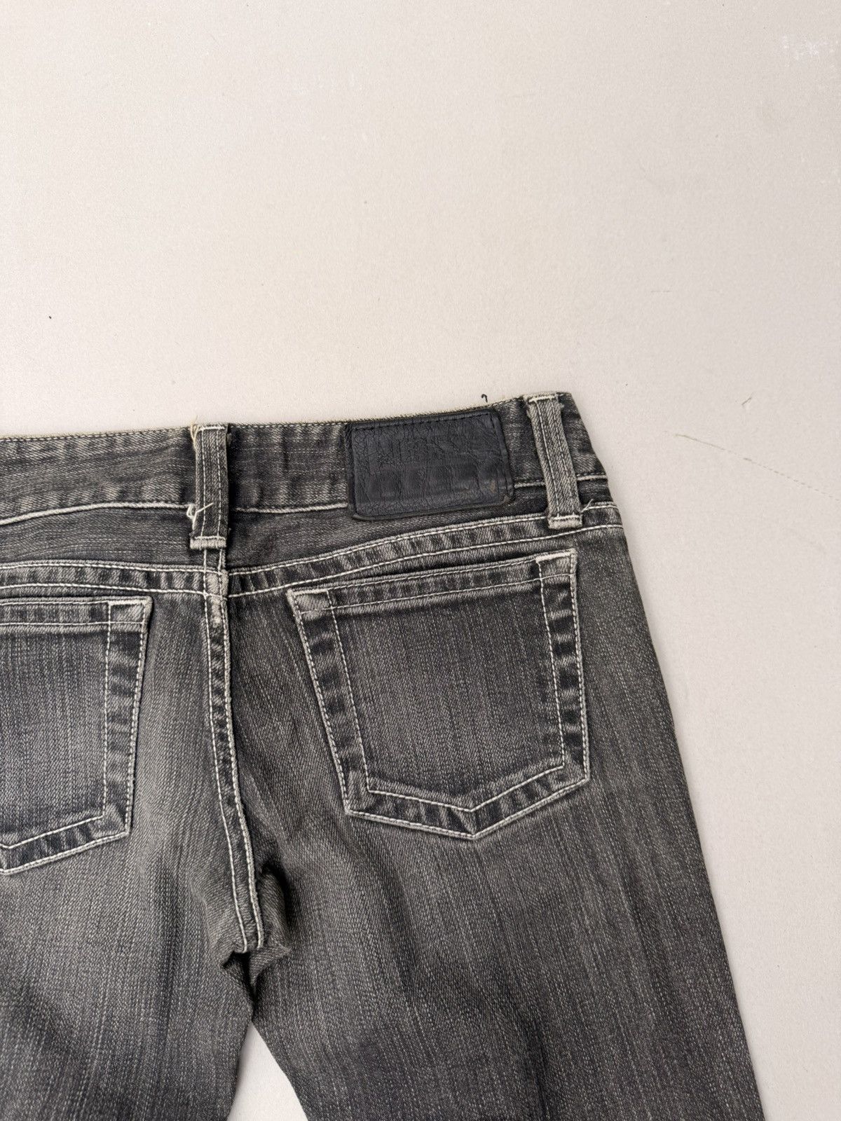 Japanese Brand Moussy Lace up flare jeans Size US 26 / EU 42 - 9 Thumbnail