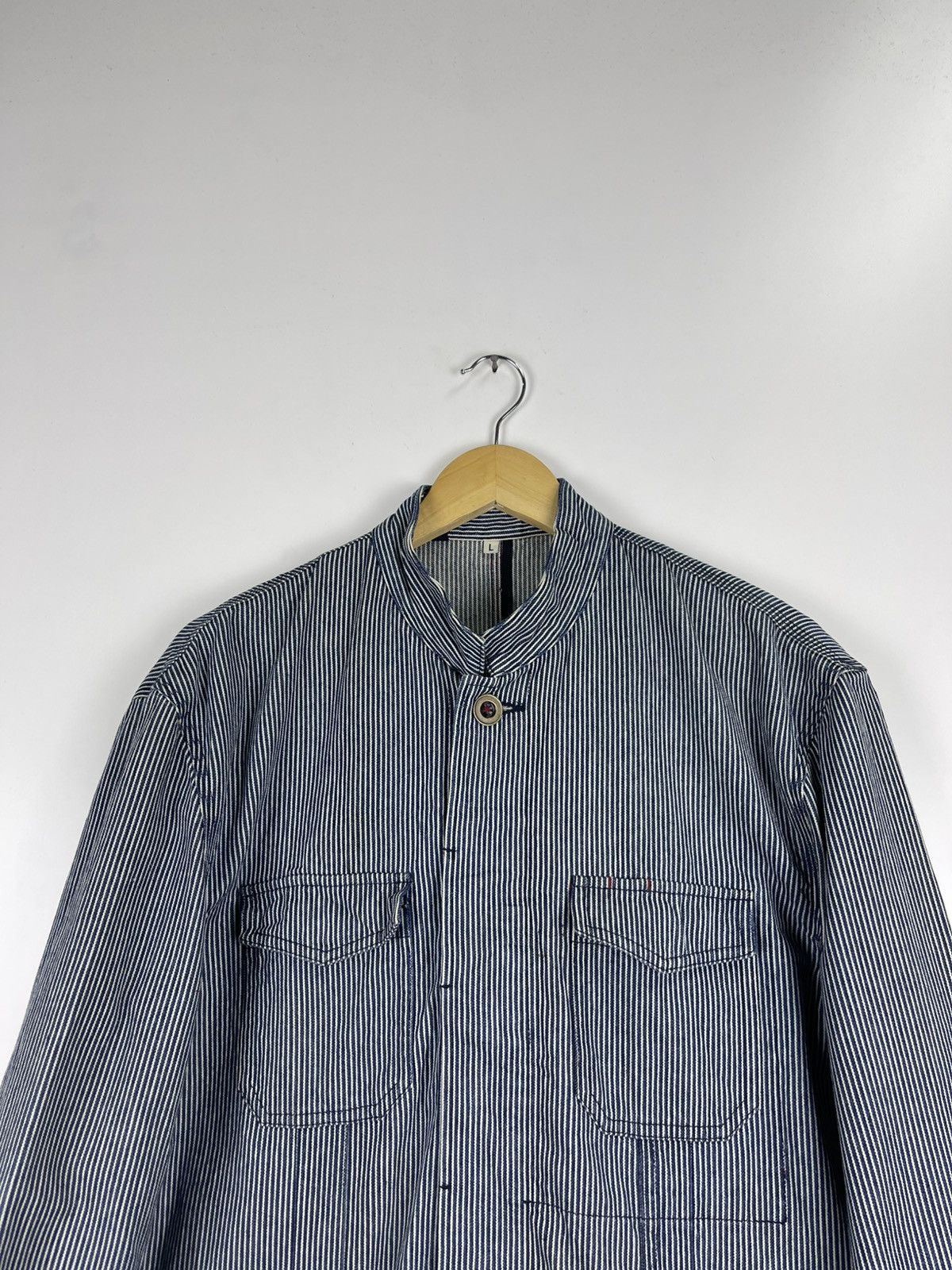 Japanese Brand × Vintage Vintage Hickory Jacket Size US L / EU 52-54 / 3 - 6 Thumbnail