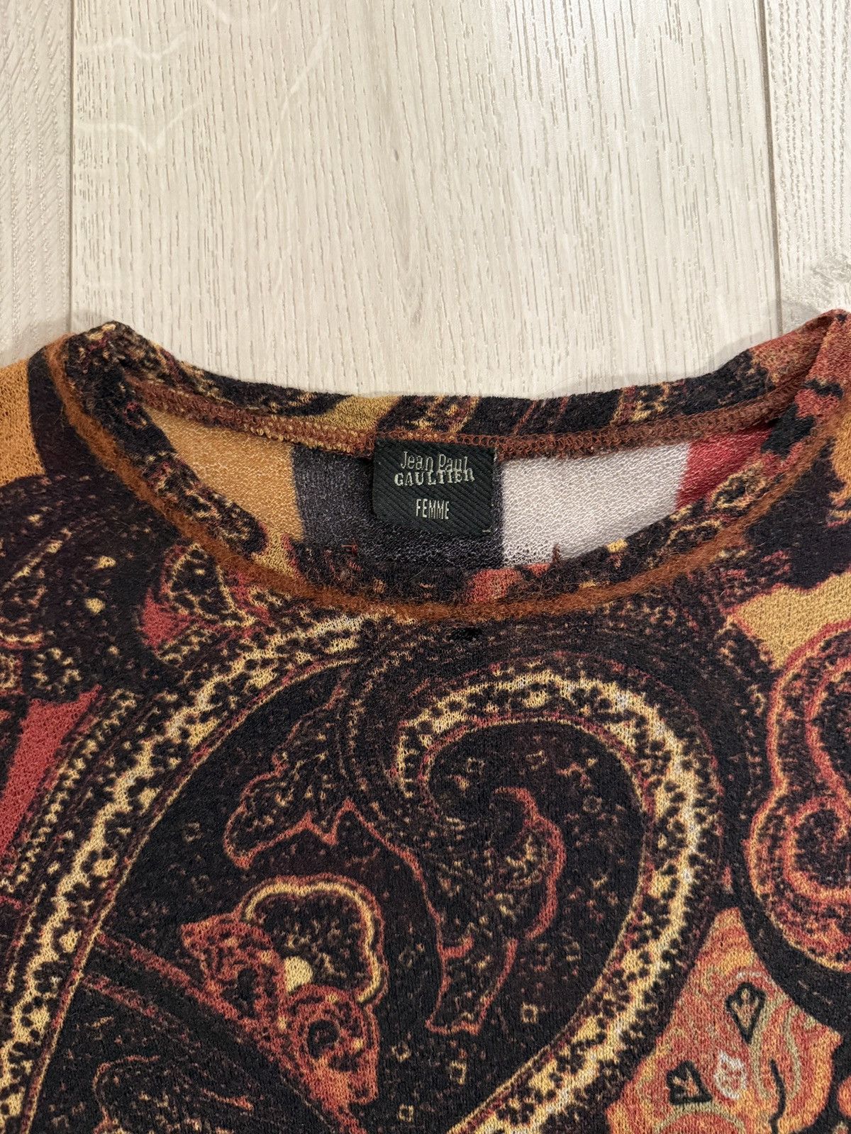 Jean Paul Gaultier Jean Paul Gaultier Knit Top Size S / US 4 / IT 40 - 3 Thumbnail