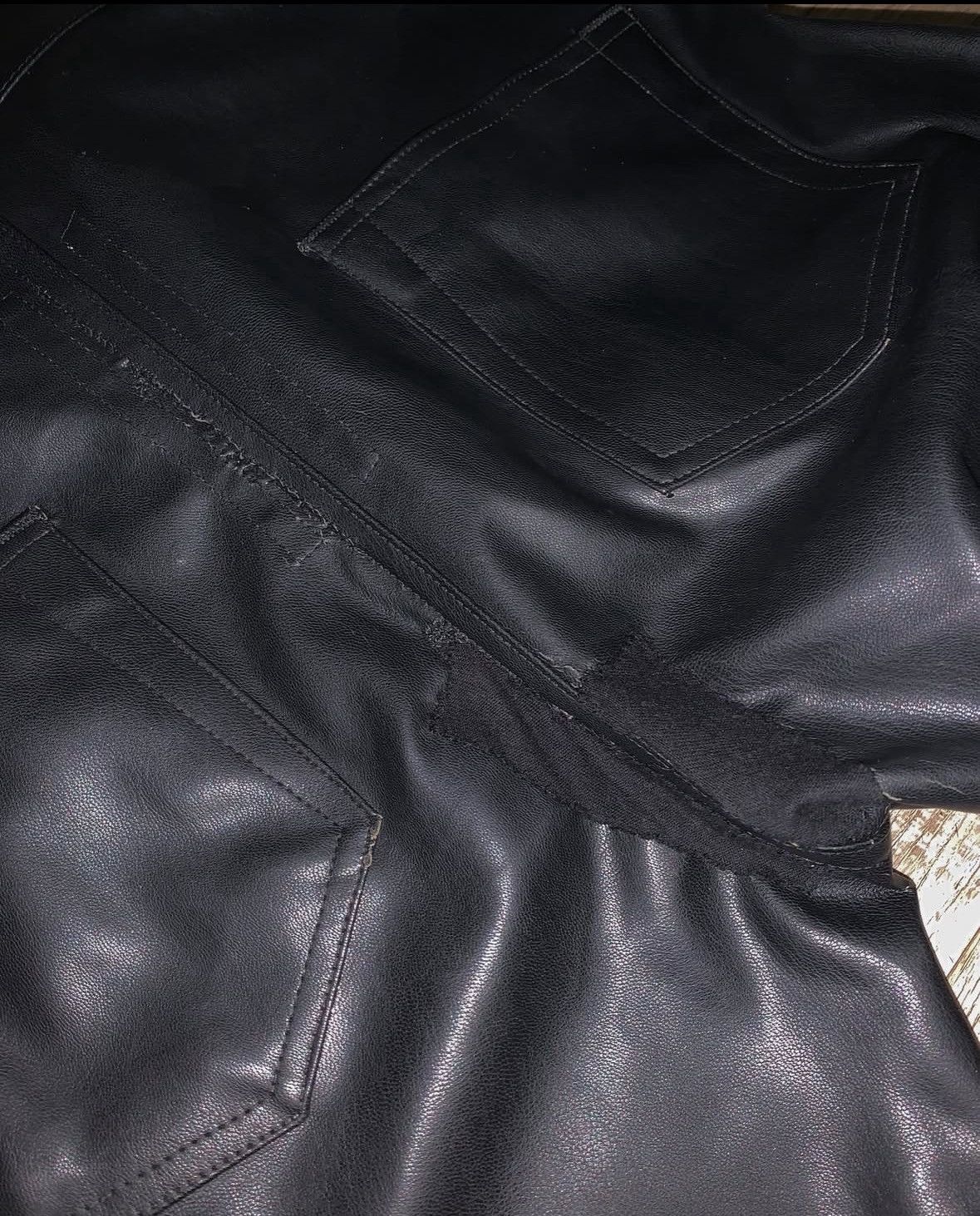 Rick Owens × Rick Owens Drkshdw Rick Owens Vegan Leather Bootcuts Size US 31 - 6 Thumbnail