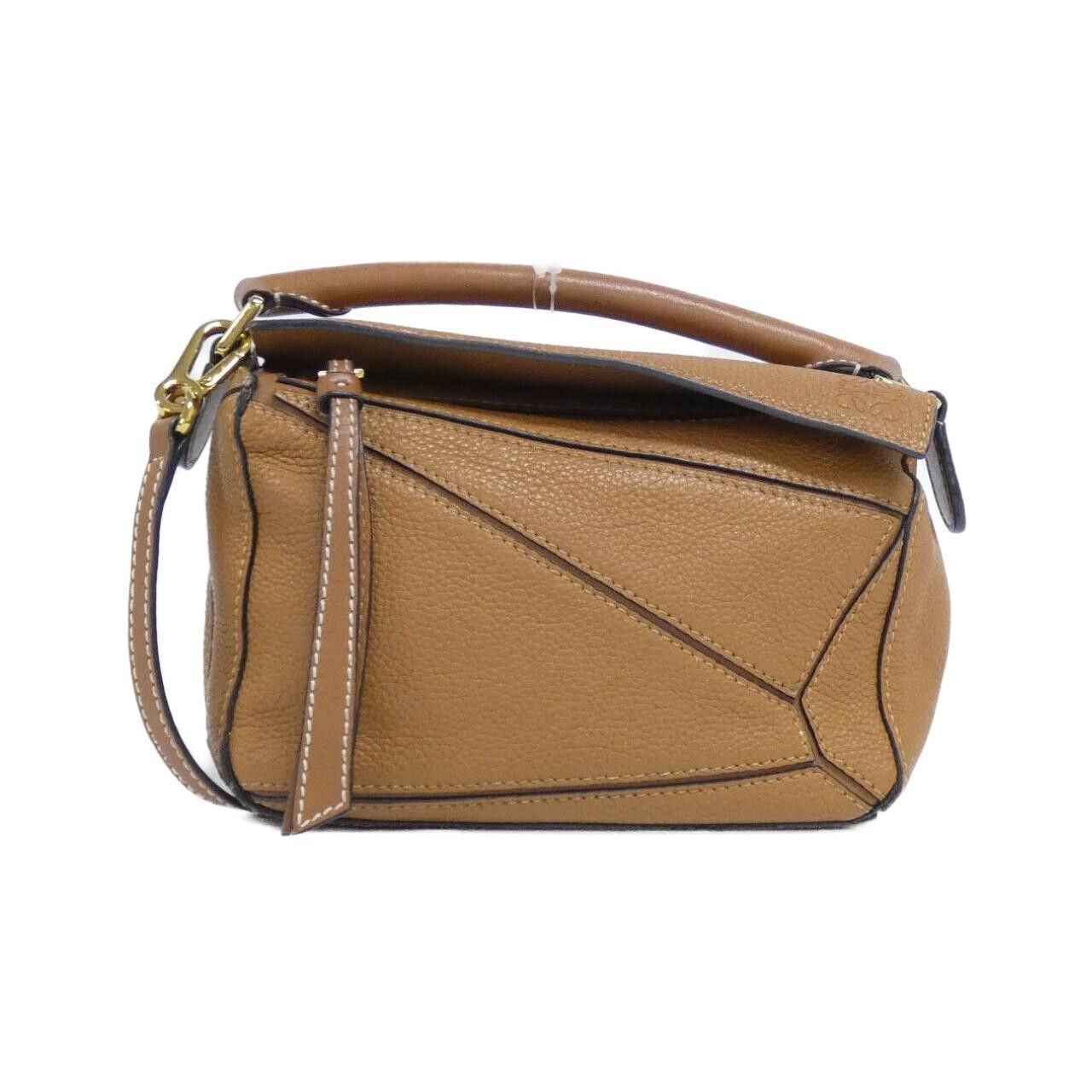 Loewe Loewe Puzzle Mini Calf Shoulder Bag Leather Crossbody Bag A510U95X27 DUTY FREE for USA