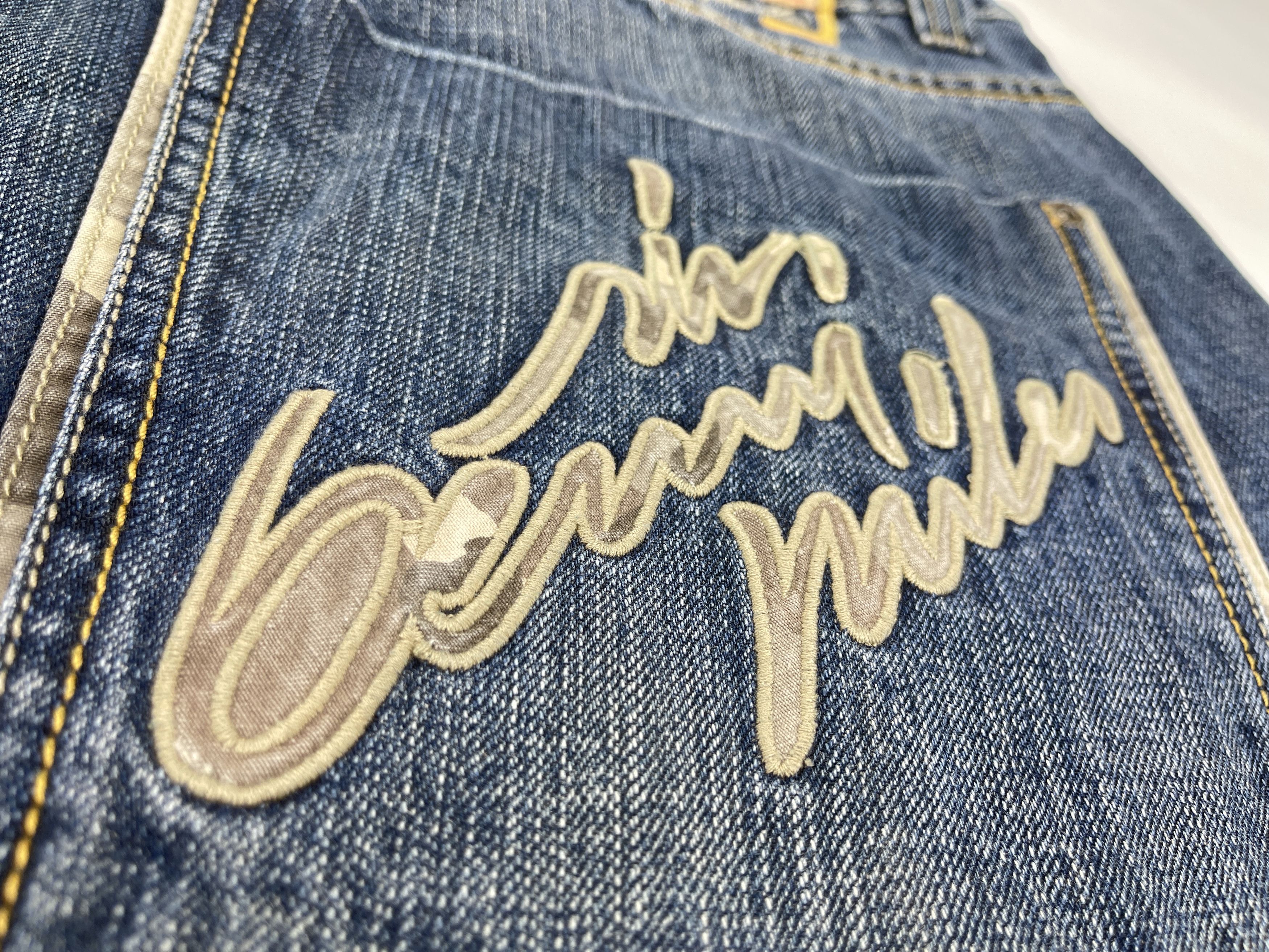 Other Sir Benni Miles jeans shorts, vintage baggy jeans 90s 36 Size US 36 / EU 52 - 6 Thumbnail