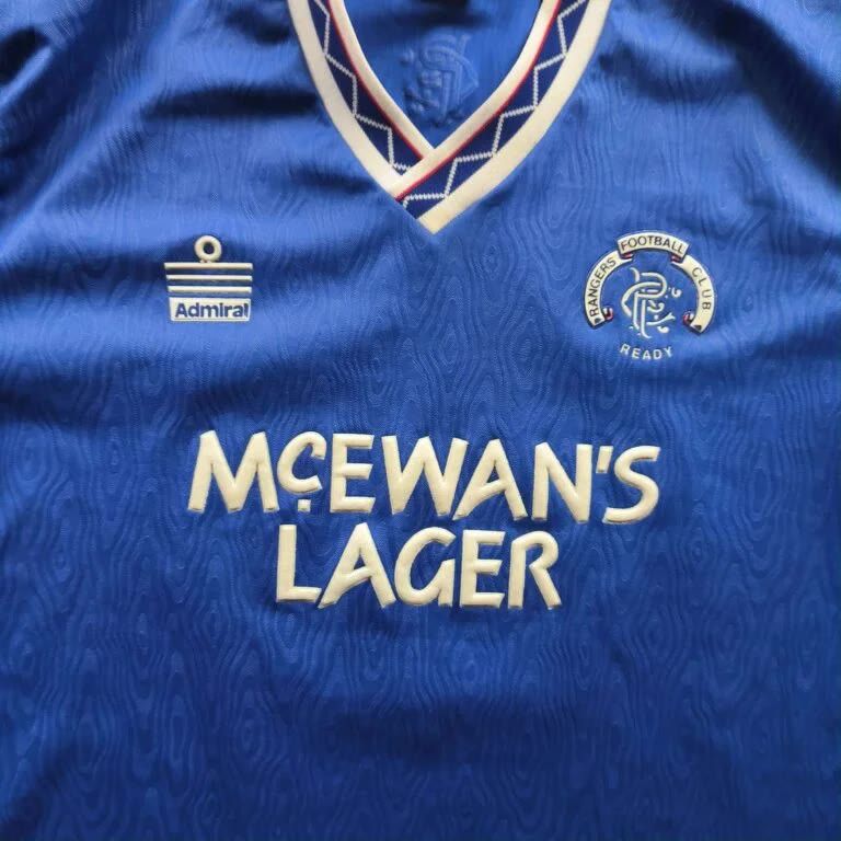 Other Rangers 1990-92 Admiral home football jersey size 46" Size US XL / EU 56 / 4 - 5 Thumbnail