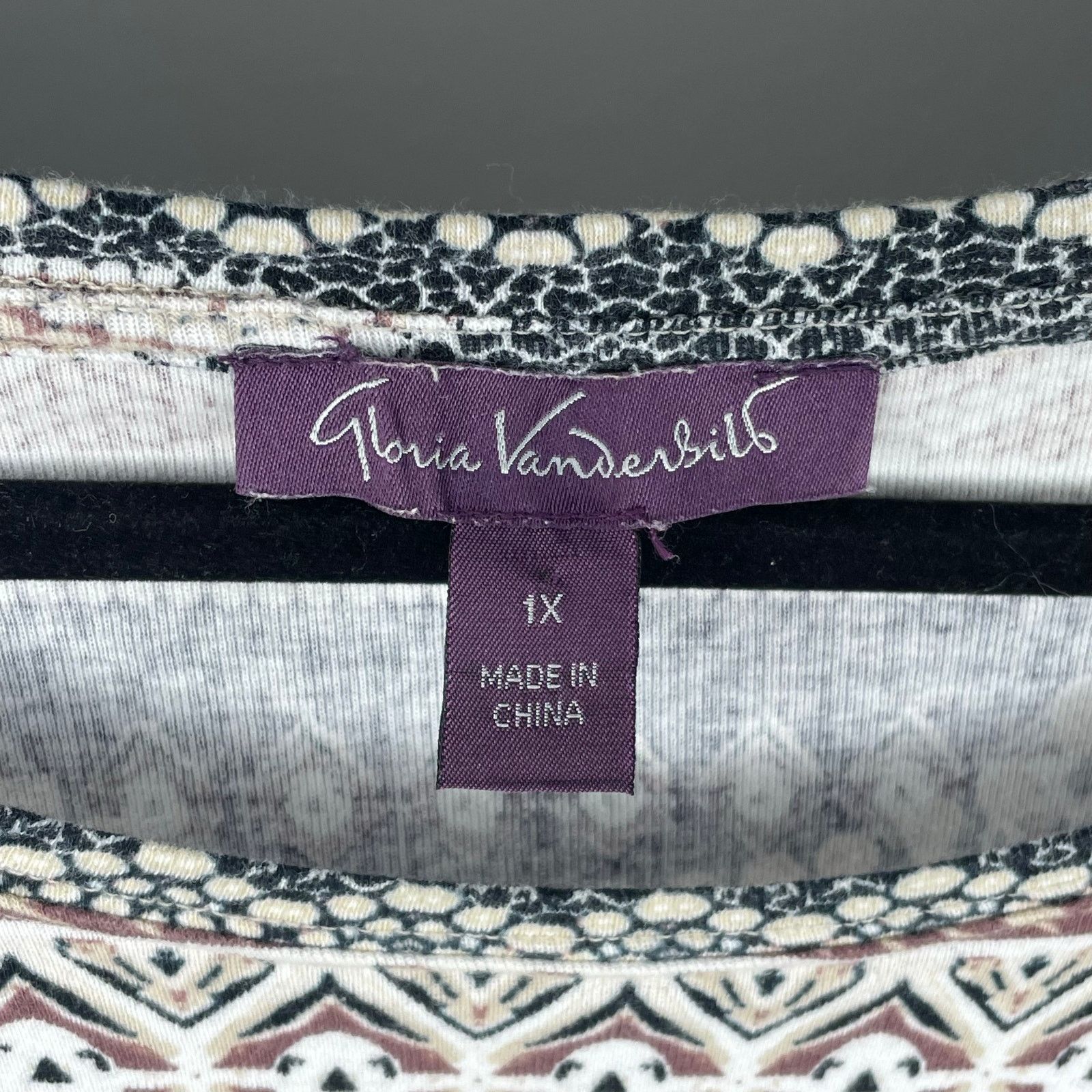 Gloria Vanderbilt Gloria Vanderbilt Shirt Size 1X Size XL / US 12-14 / IT 48-50 - 4 Thumbnail