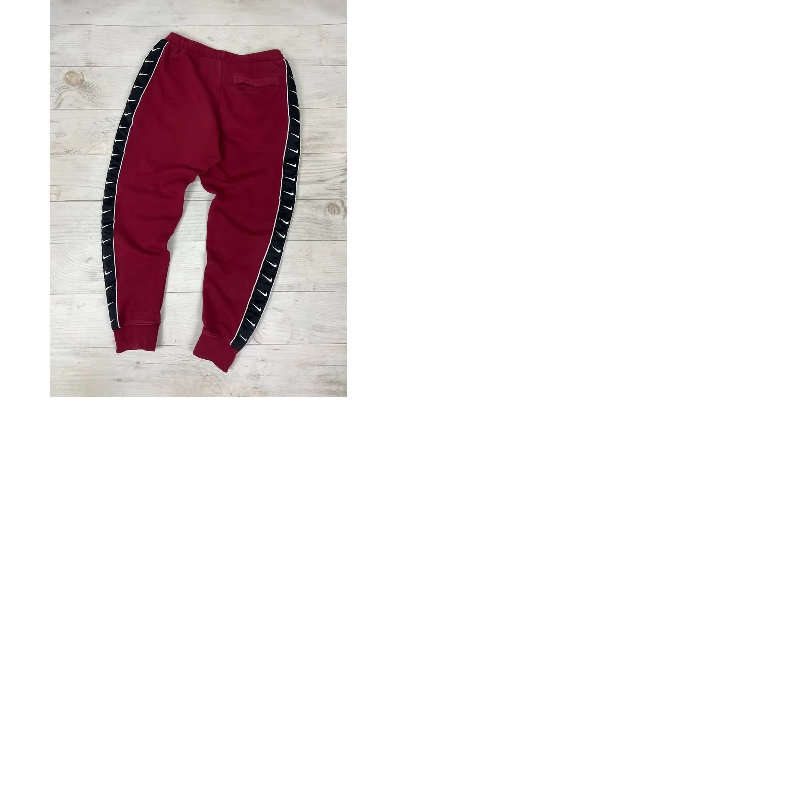 Nike VINTAGE Nike Tracksuit Hoodie And Pants M Burgundy Lampas Swoosh Y2K Men Size US M / EU 48-50 / 2 - 12 Thumbnail