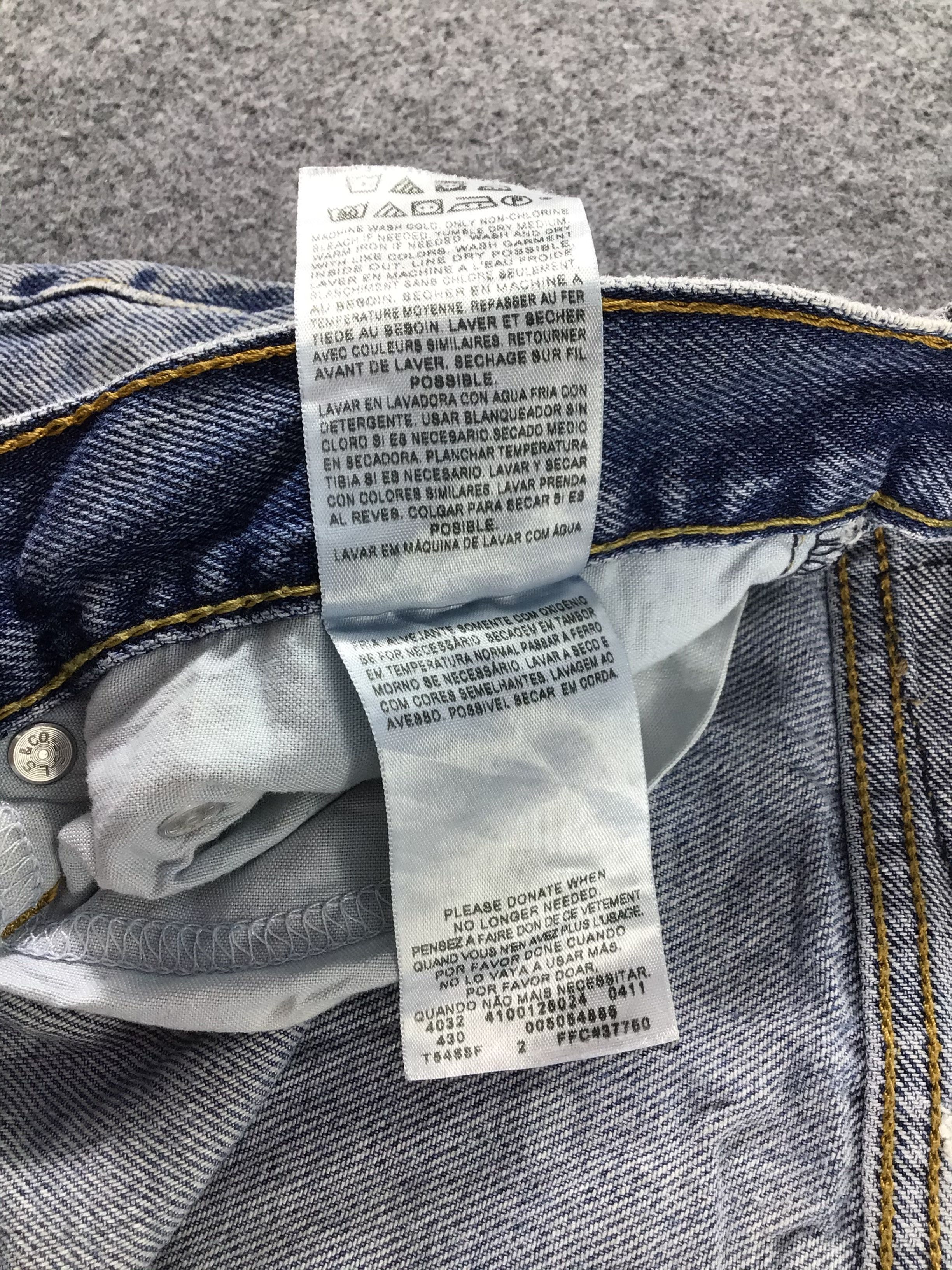 Levi's Vintage Levis 505 Jeans-J558 Size US 38 / EU 54 - 11 Thumbnail