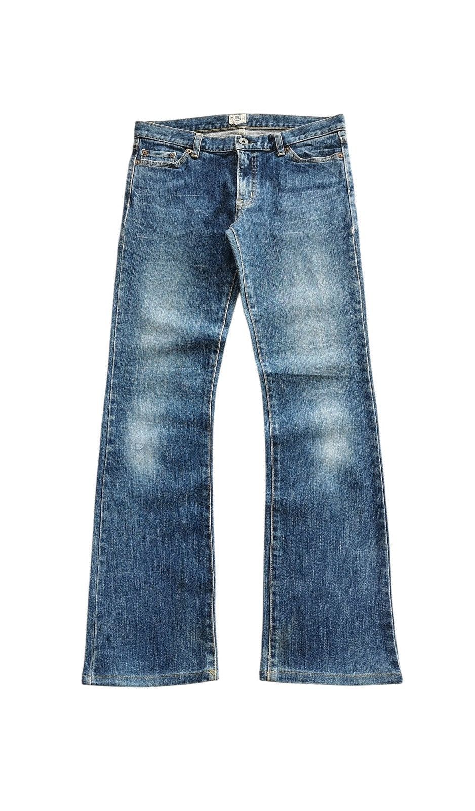 Blue Blue Japan Blue Blue Japan Flare Denim Jeans 🔹Y142 Size 30" / US 8 / IT 44 - 1 Thumbnail