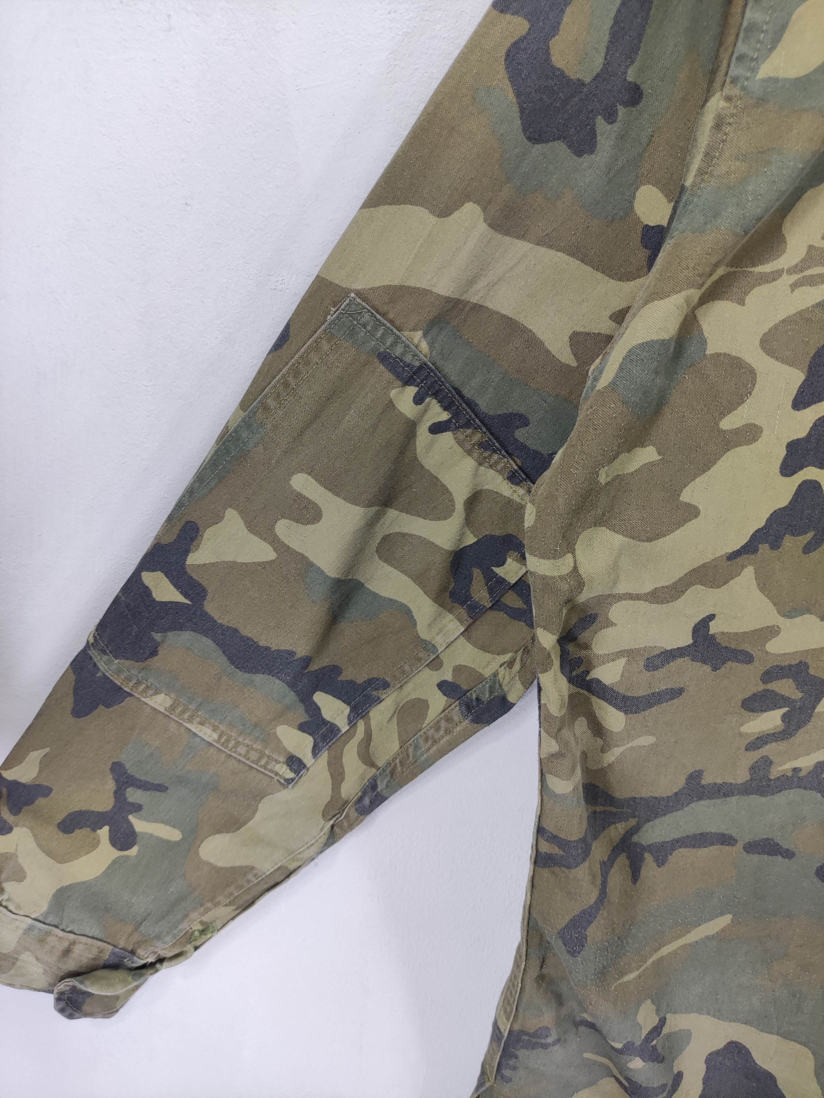 Vintage Vintage Spanish Army Camo Shirt Jacket Size US XL / EU 56 / 4 - 6 Thumbnail