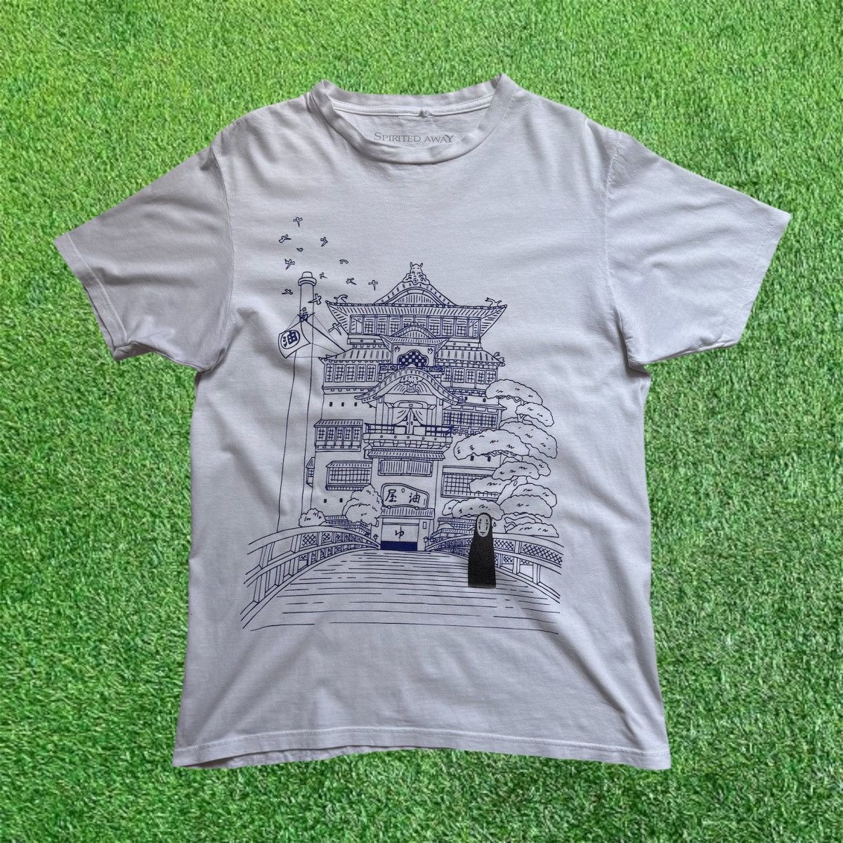 Anime Vintage Y2K Studio Ghibli Spirited Away Tee Size US M / EU 48-50 / 2 - 1 Thumbnail