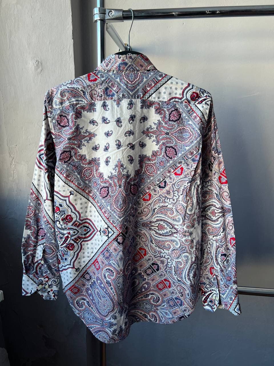 Etro ETRO MILANO MENS BAROQUE ART PRINTED LUXURY BUTTON SHIRT L Size US L / EU 52-54 / 3 - 11 Thumbnail