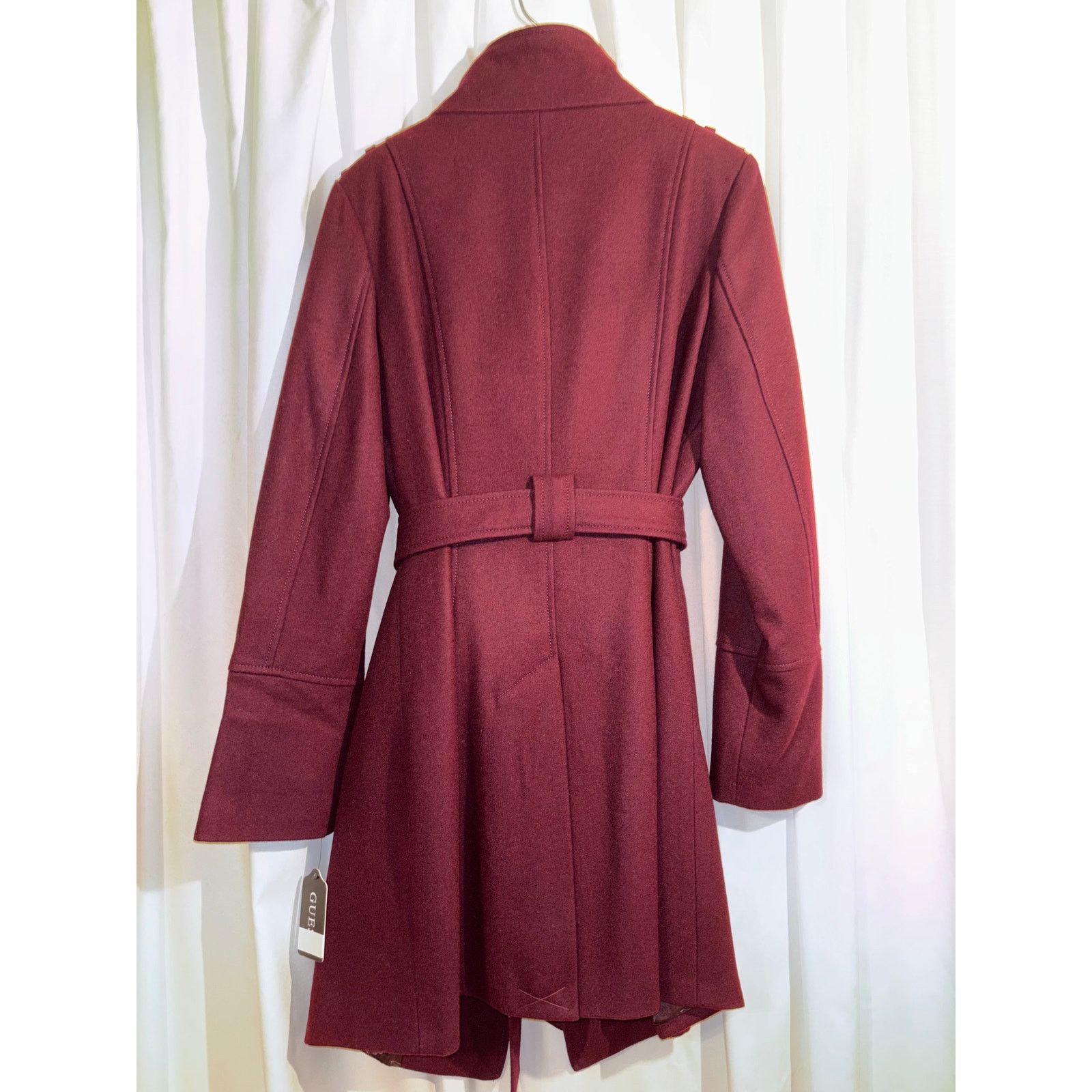 Guess NWT Guess Belted Wool Trench Coat - Size Large Size L / US 10 / IT 46 - 8 Thumbnail