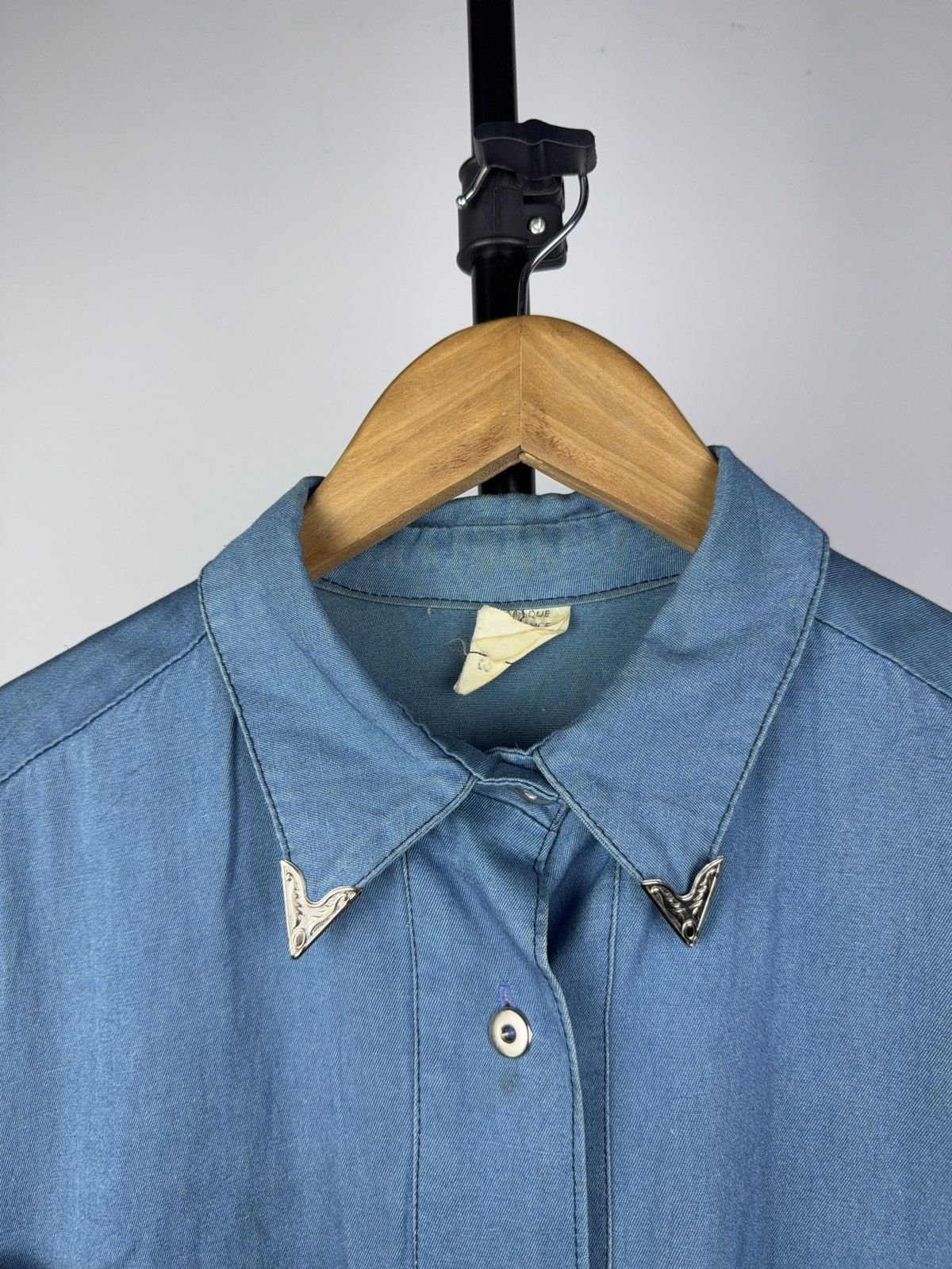 Cowboy Equipment Vintage 80s Cowboy Retro Western Rare Short Shirt Size US M / EU 48-50 / 2 - 4 Thumbnail
