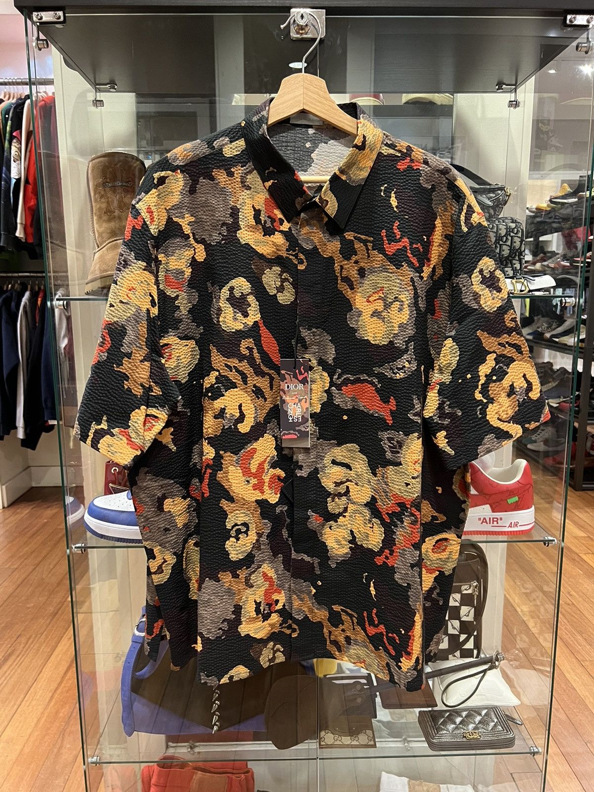 Dior Dior & Duncan and Grant Charleston Textured Button Up Shirt Size US XL / EU 56 / 4 - 1 Thumbnail